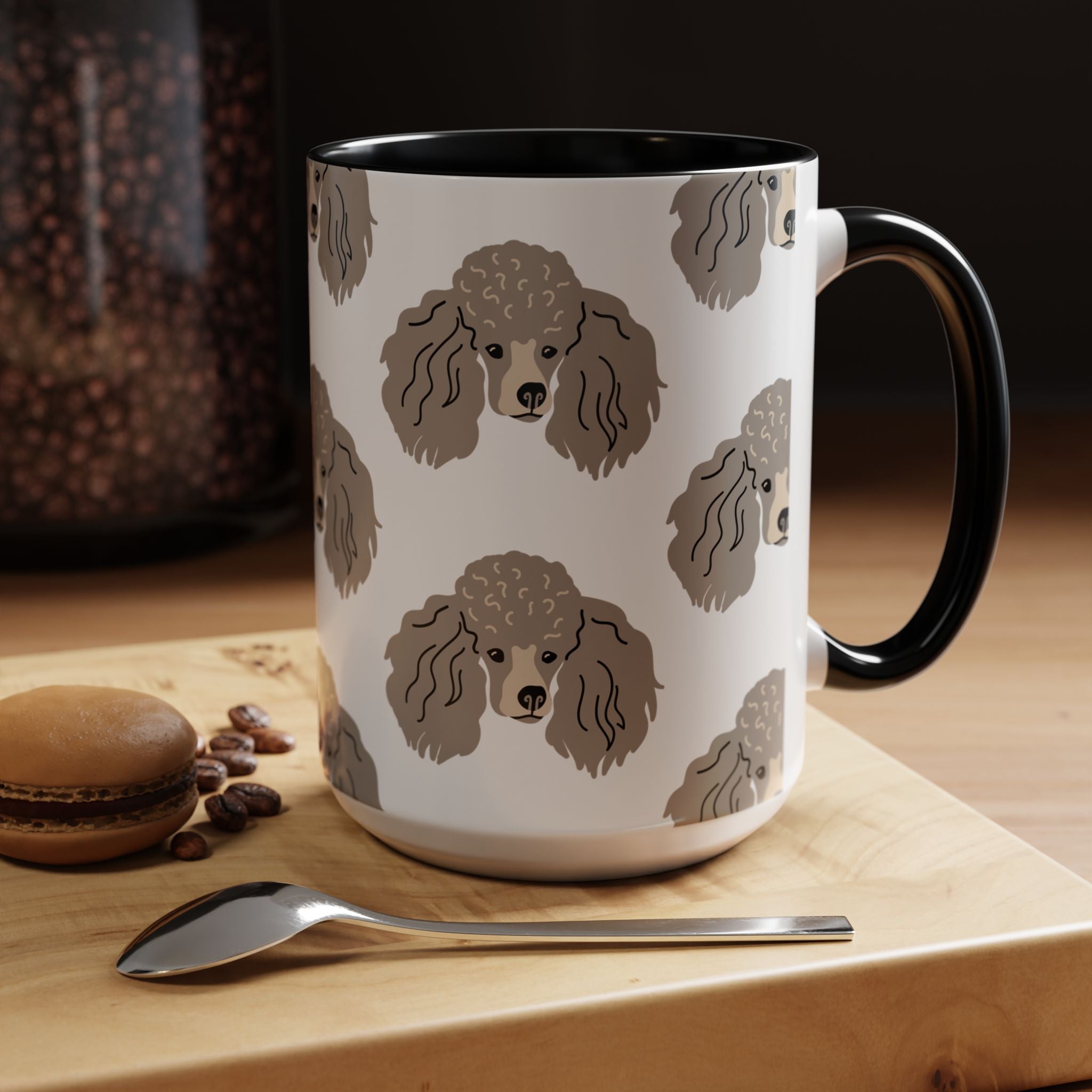 Poodle Dog Doodle Design 15oz Mug