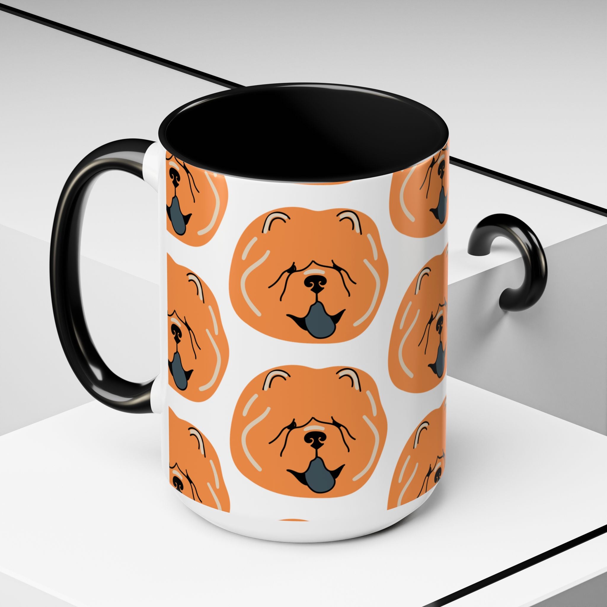 Chow Chow Dog Doodle Design 15oz Mug