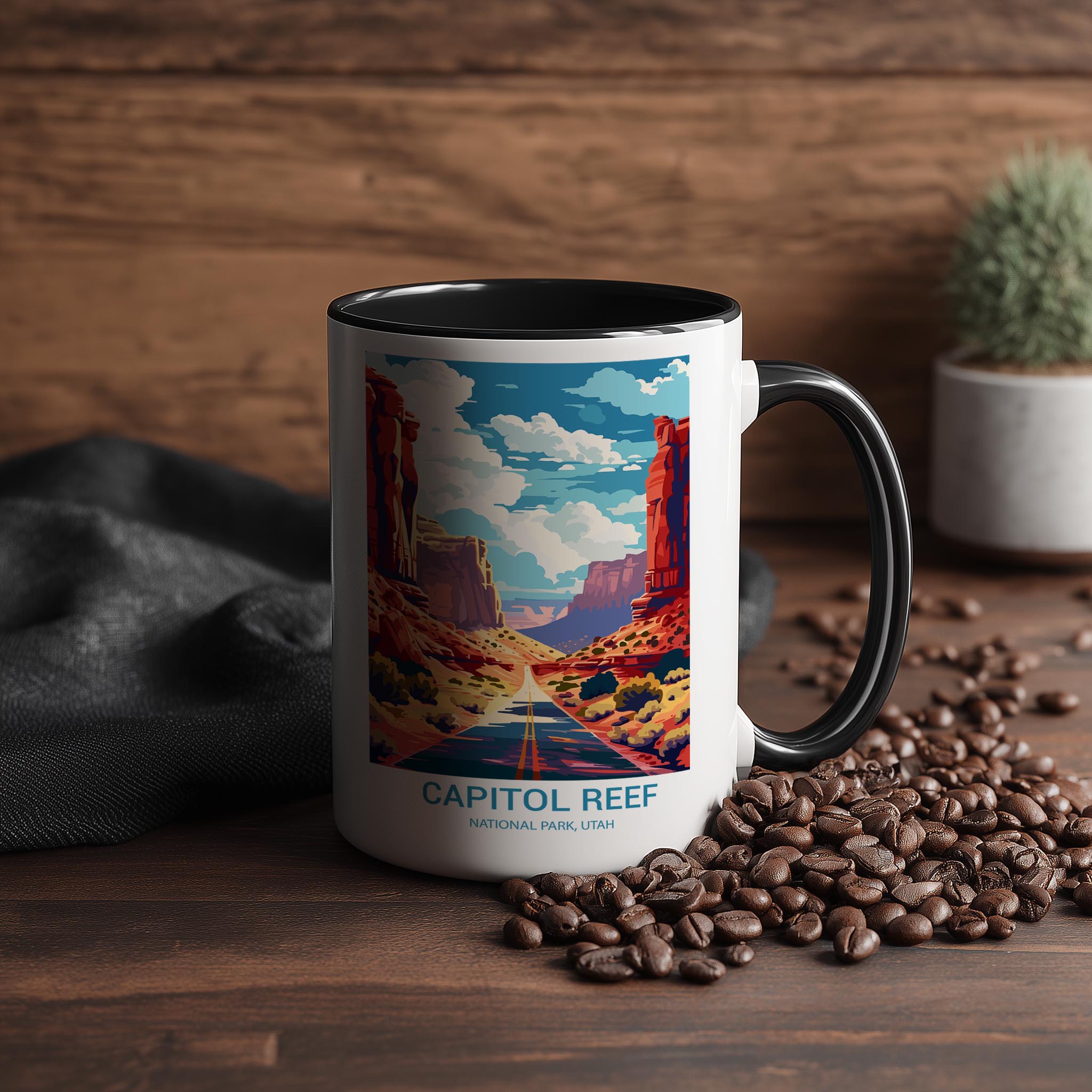 Capitol Reef - Utah - US National Park Tourism Mug