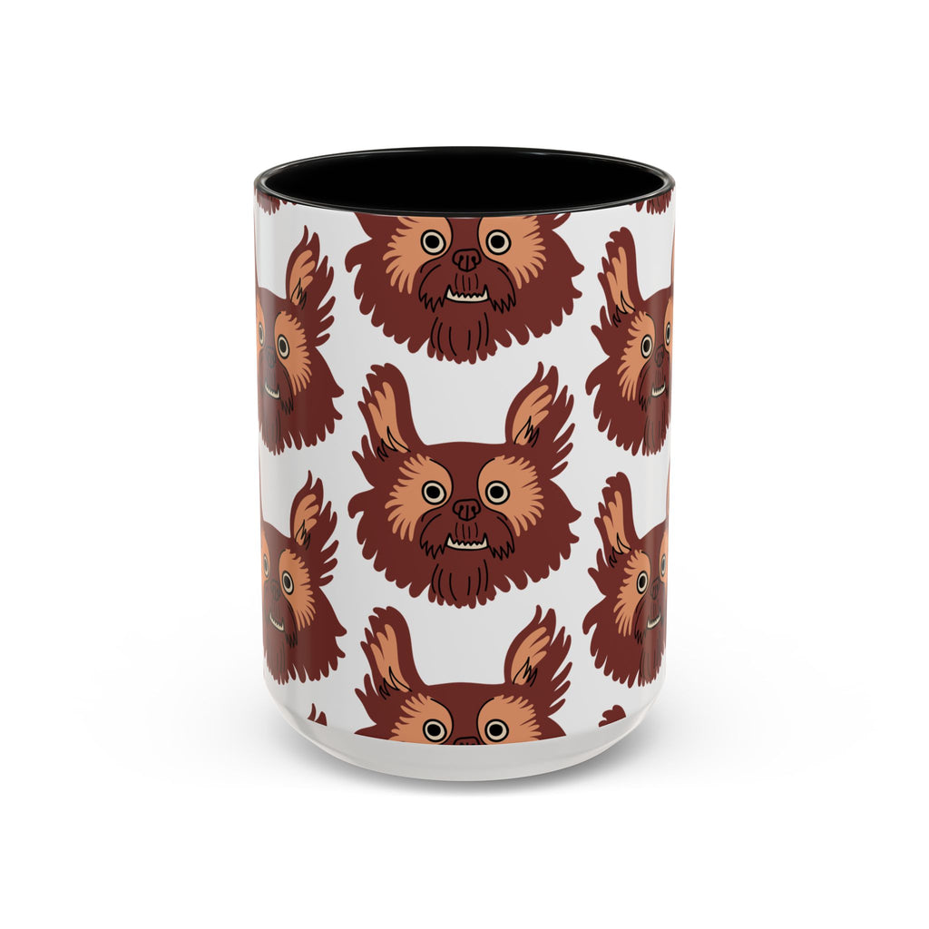 Griffon Dog Doodle Design 15oz Mug