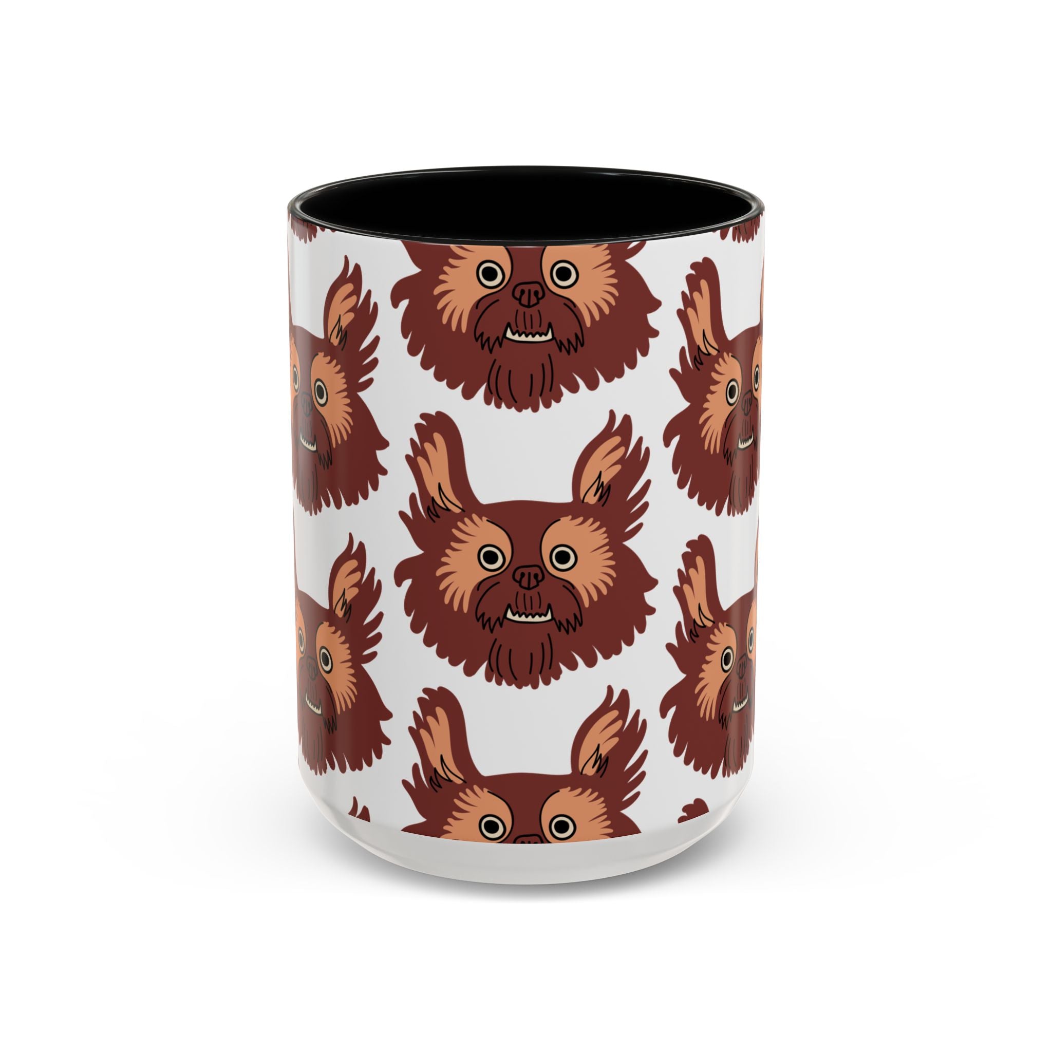 Griffon Dog Doodle Design 15oz Mug