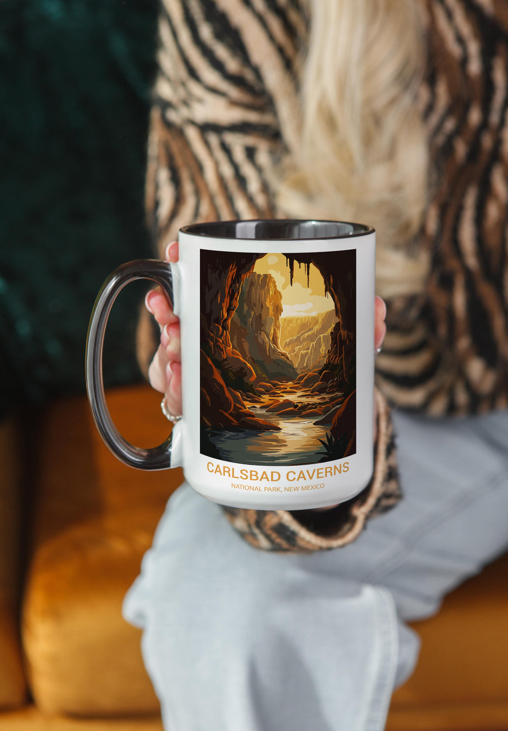 Carlsbad Caverns - New Mexico - US National Park Tourism Mug