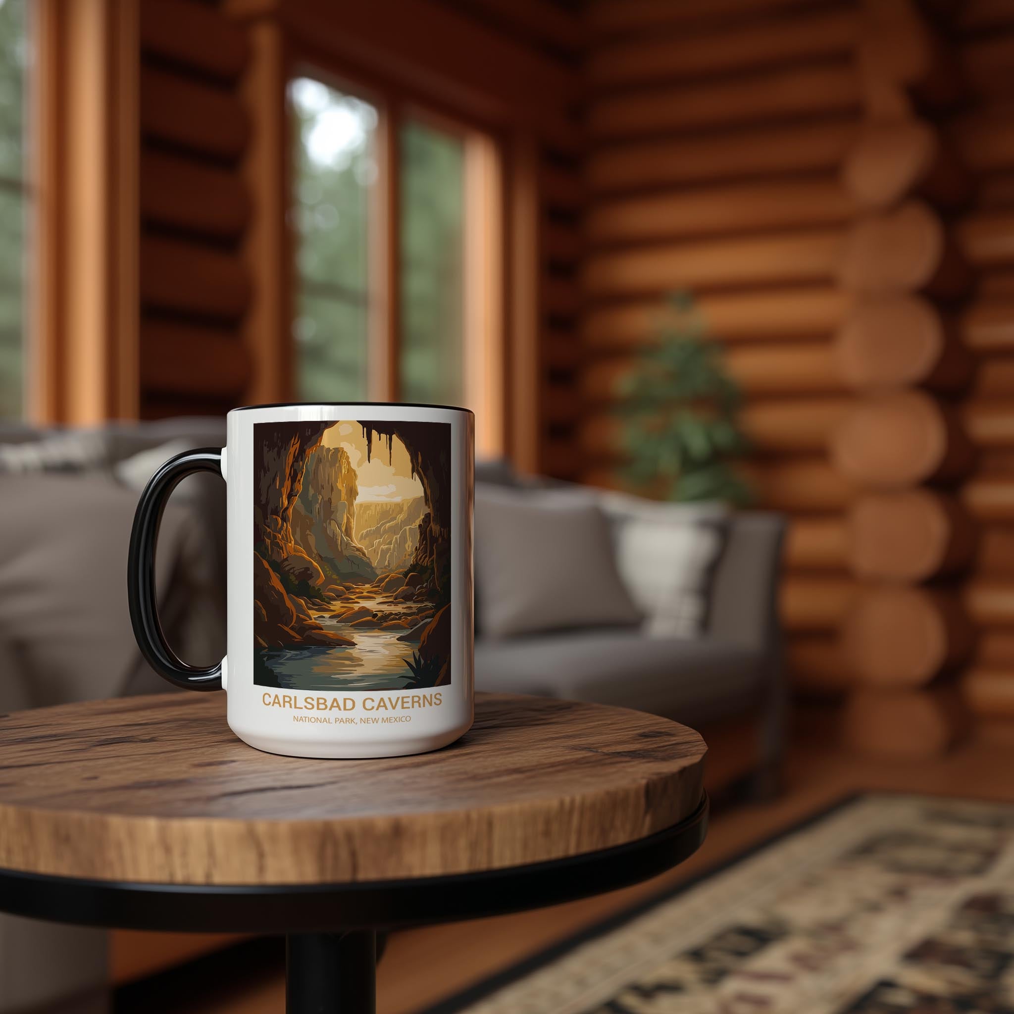 Carlsbad Caverns - New Mexico - US National Park Tourism Mug