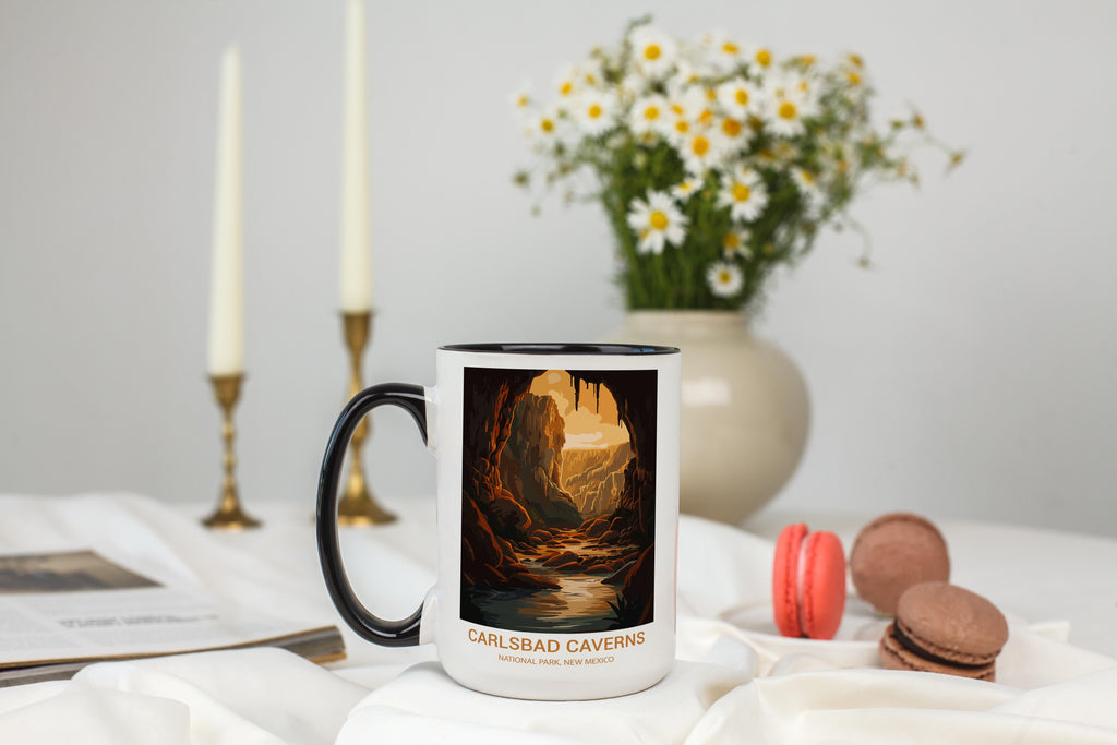 Carlsbad Caverns - New Mexico - US National Park Tourism Mug
