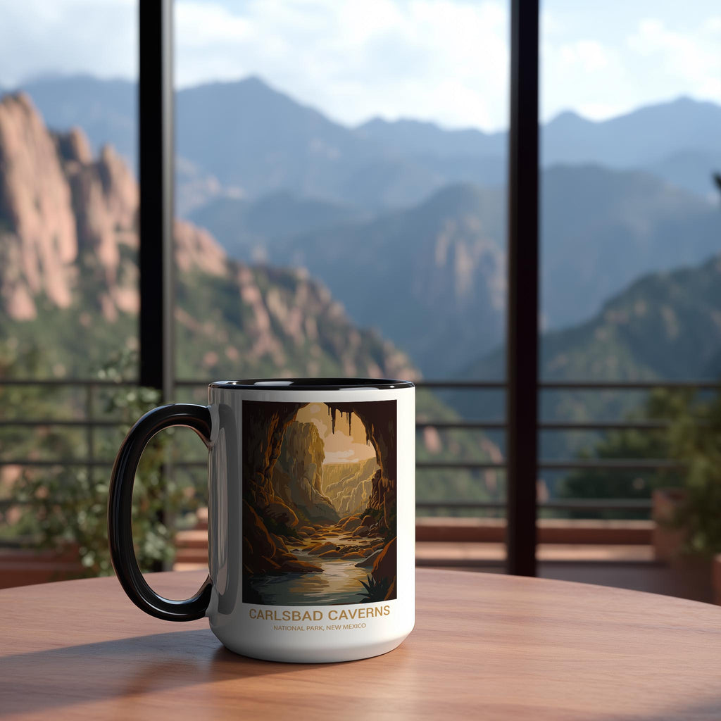 Carlsbad Caverns - New Mexico - US National Park Tourism Mug