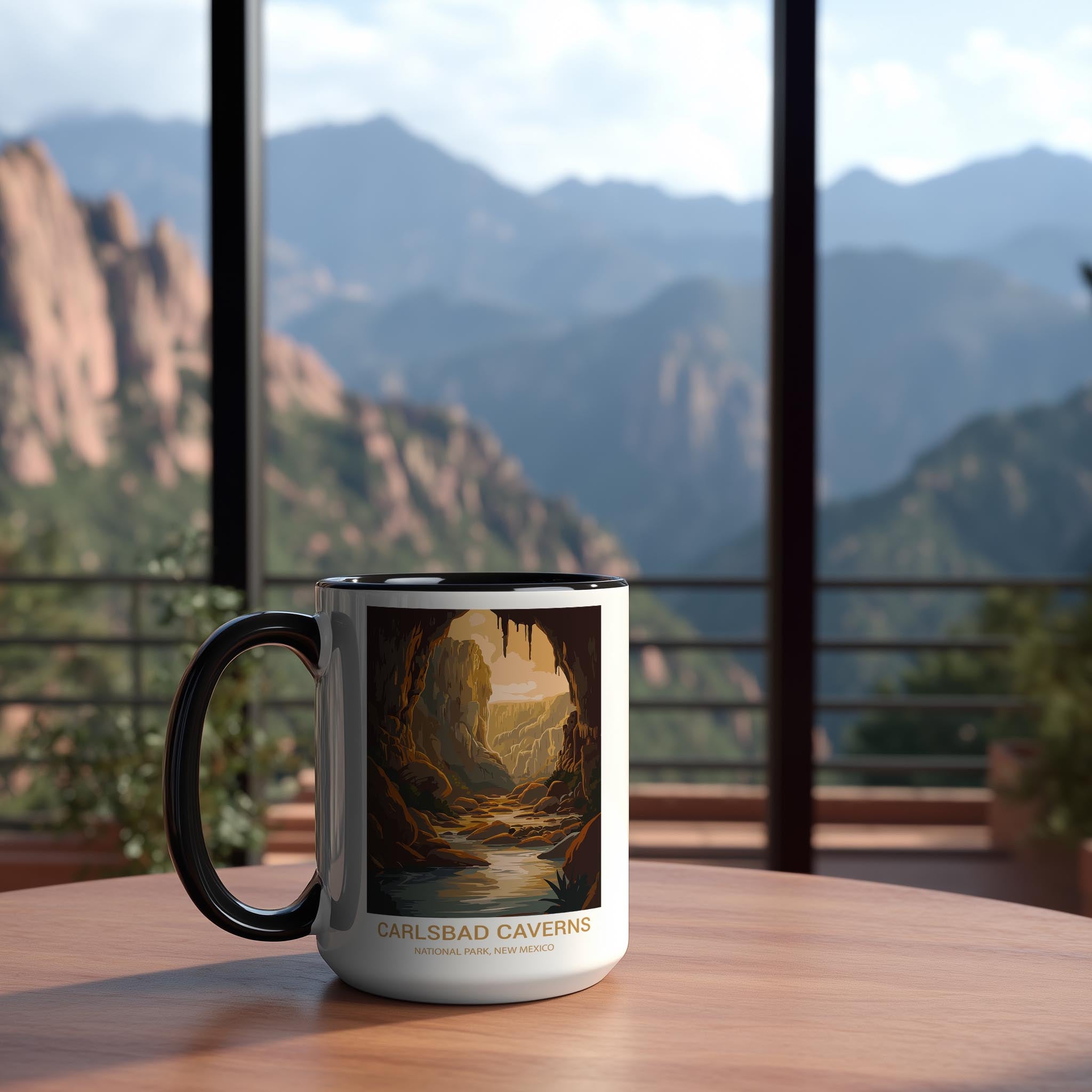 Carlsbad Caverns - New Mexico - US National Park Tourism Mug