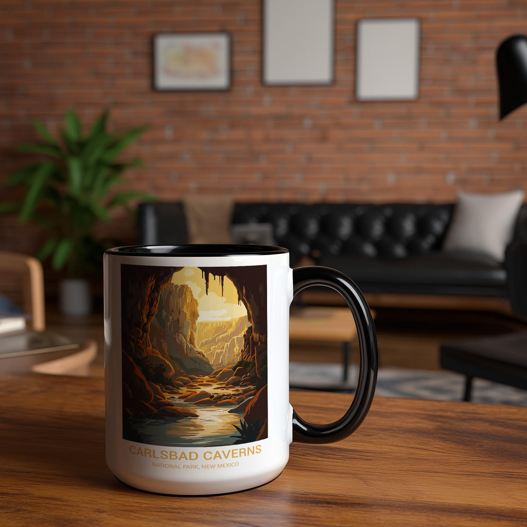 Carlsbad Caverns - New Mexico - US National Park Tourism Mug