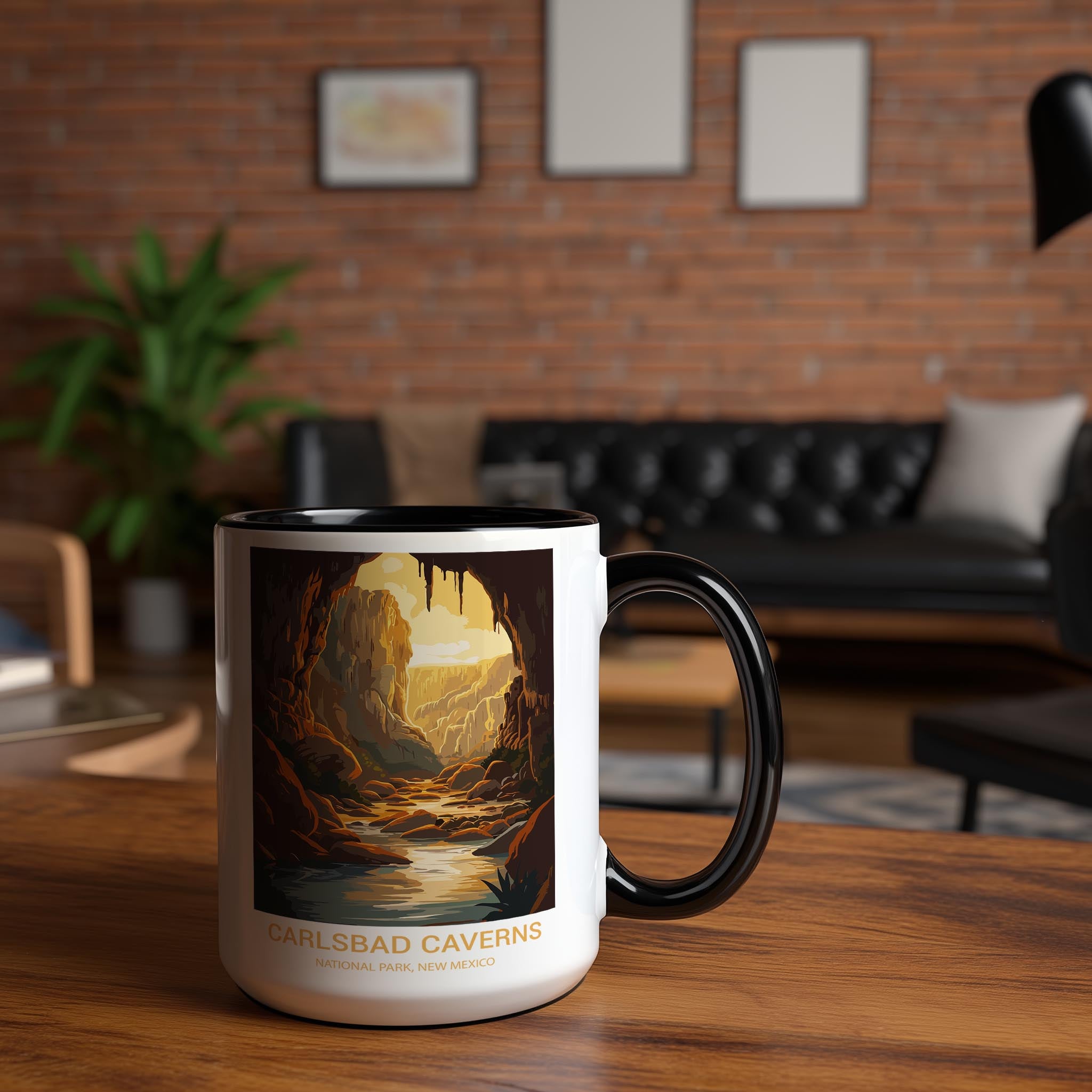 Carlsbad Caverns - New Mexico - US National Park Tourism Mug