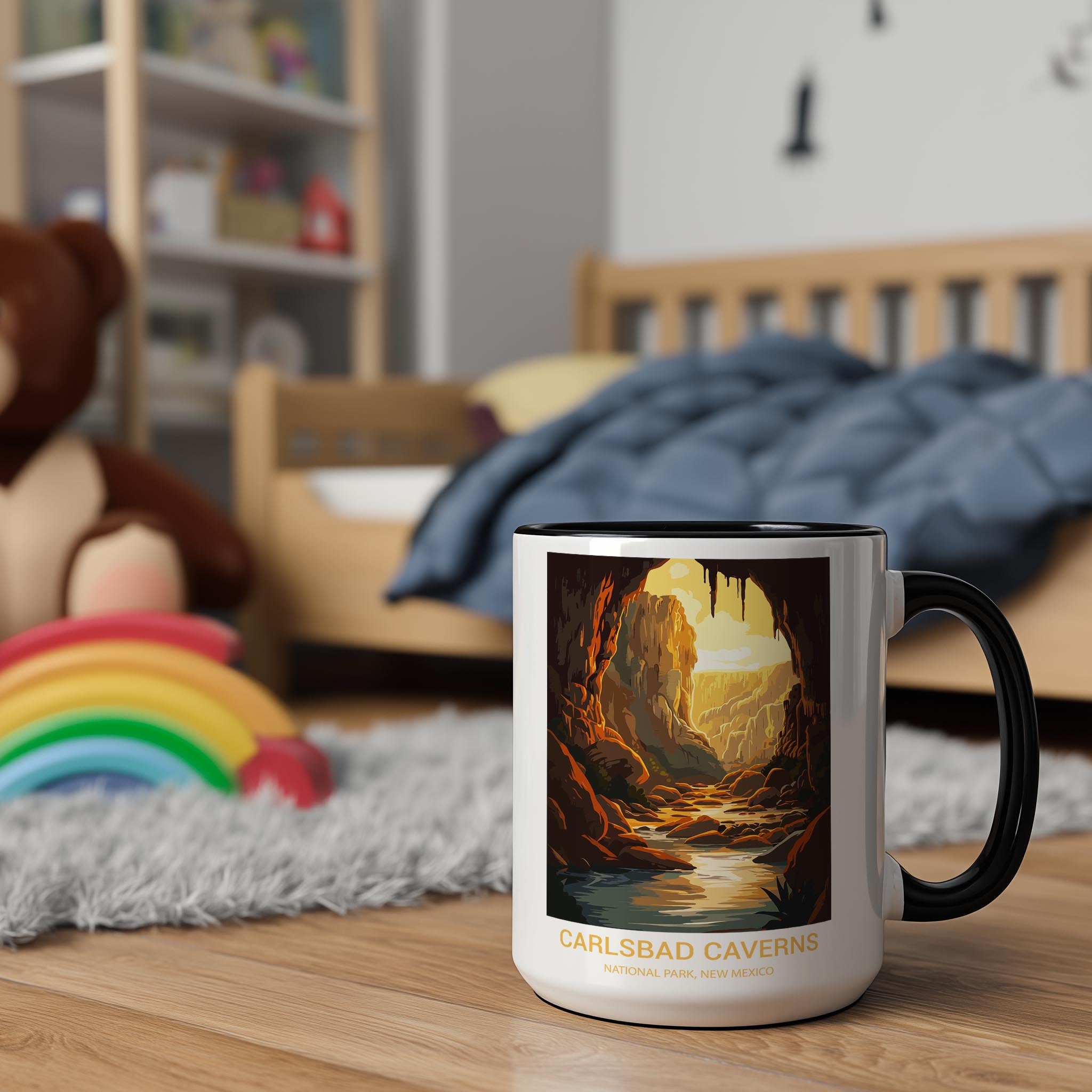 Carlsbad Caverns - New Mexico - US National Park Tourism Mug