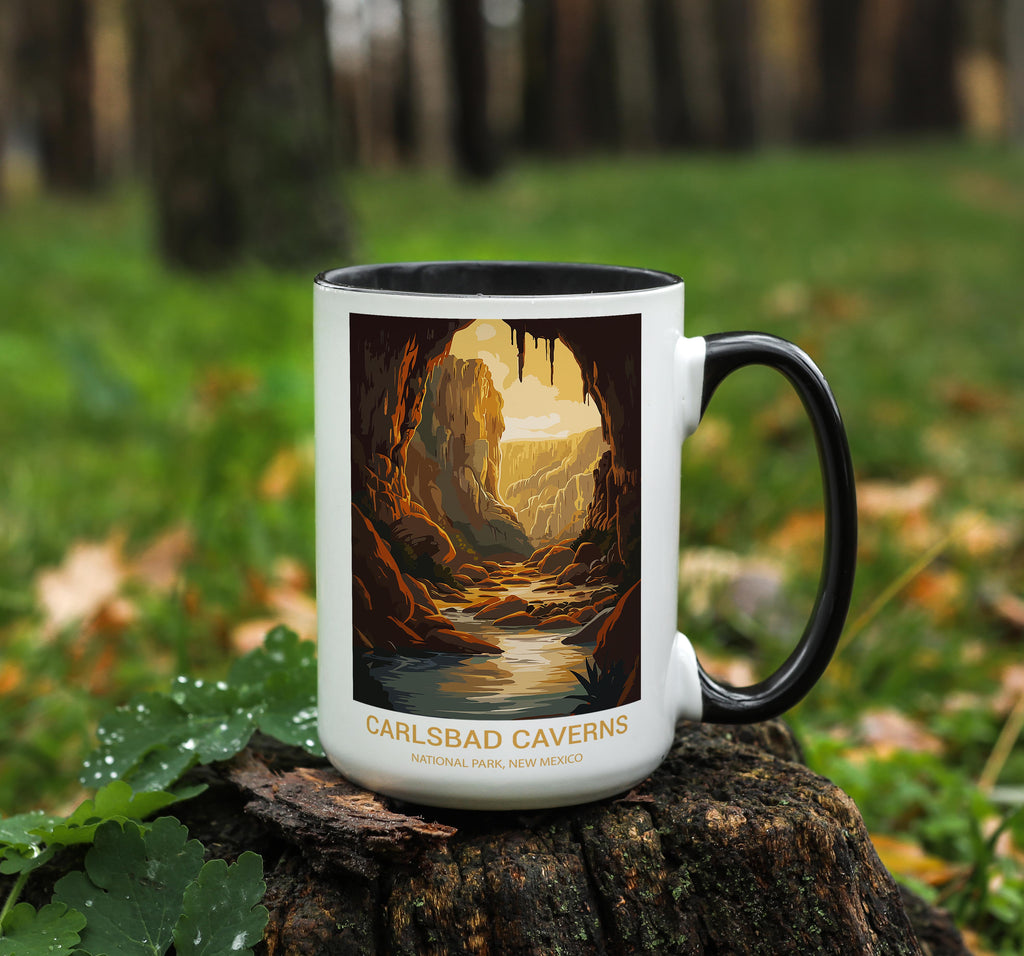 Carlsbad Caverns - New Mexico - US National Park Tourism Mug