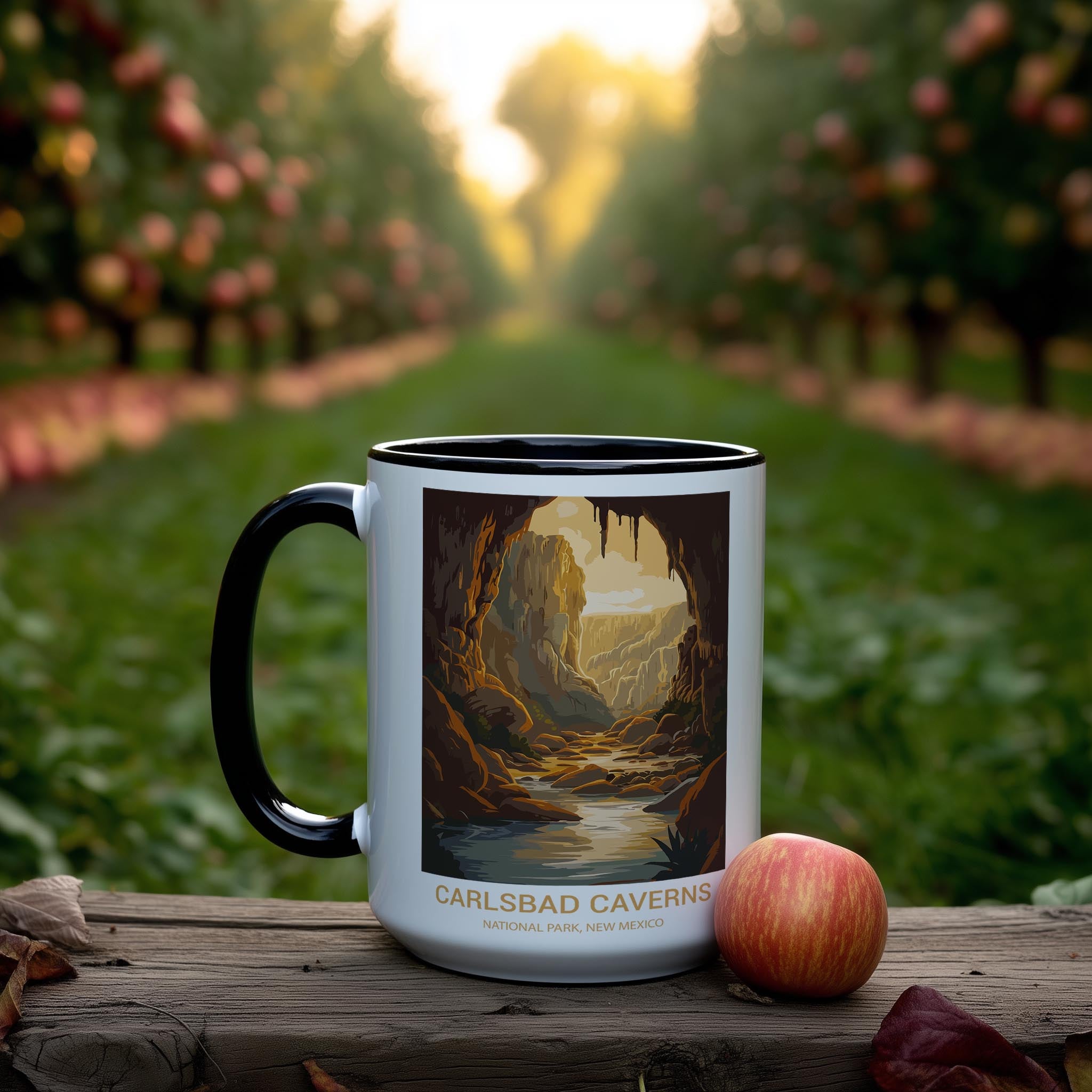 Carlsbad Caverns - New Mexico - US National Park Tourism Mug