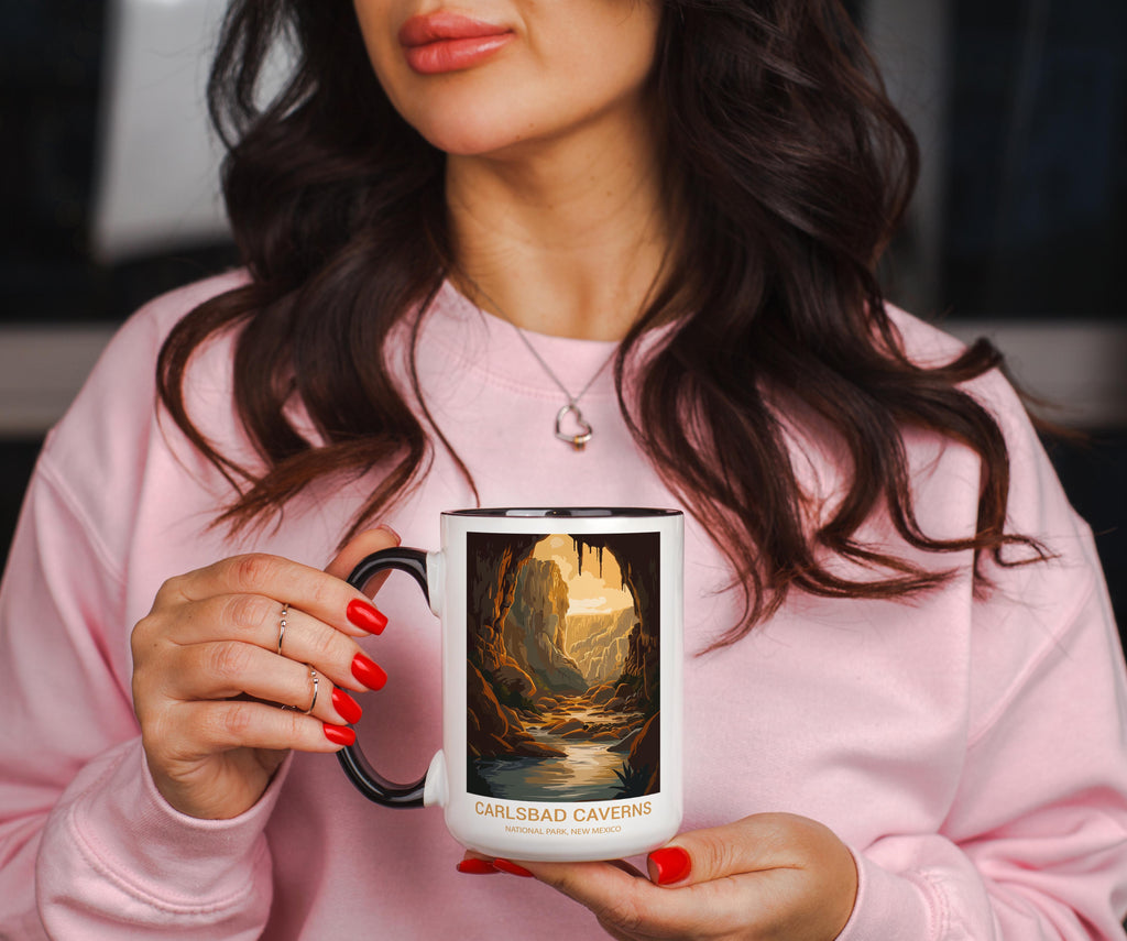 Carlsbad Caverns - New Mexico - US National Park Tourism Mug