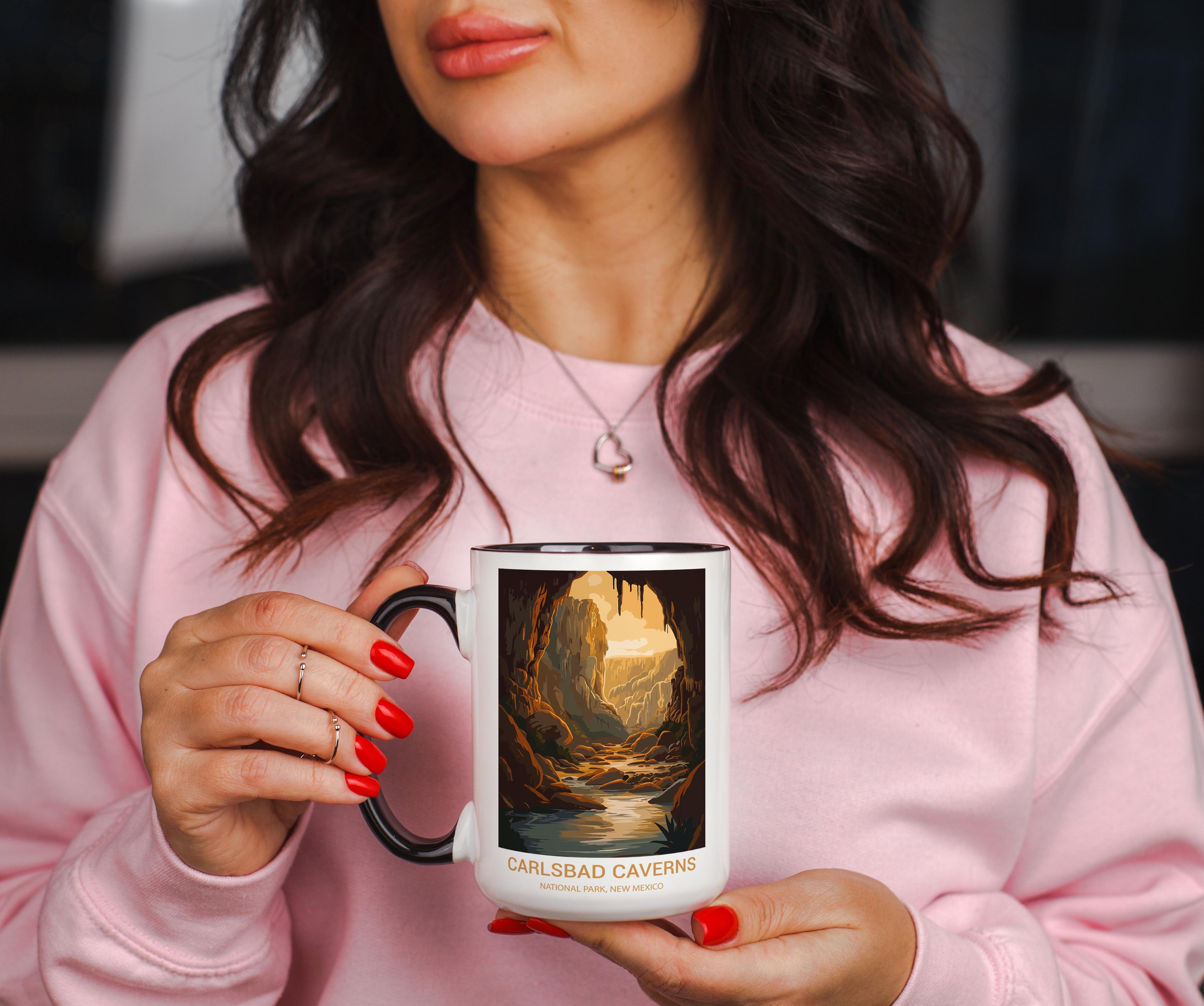 Carlsbad Caverns - New Mexico - US National Park Tourism Mug