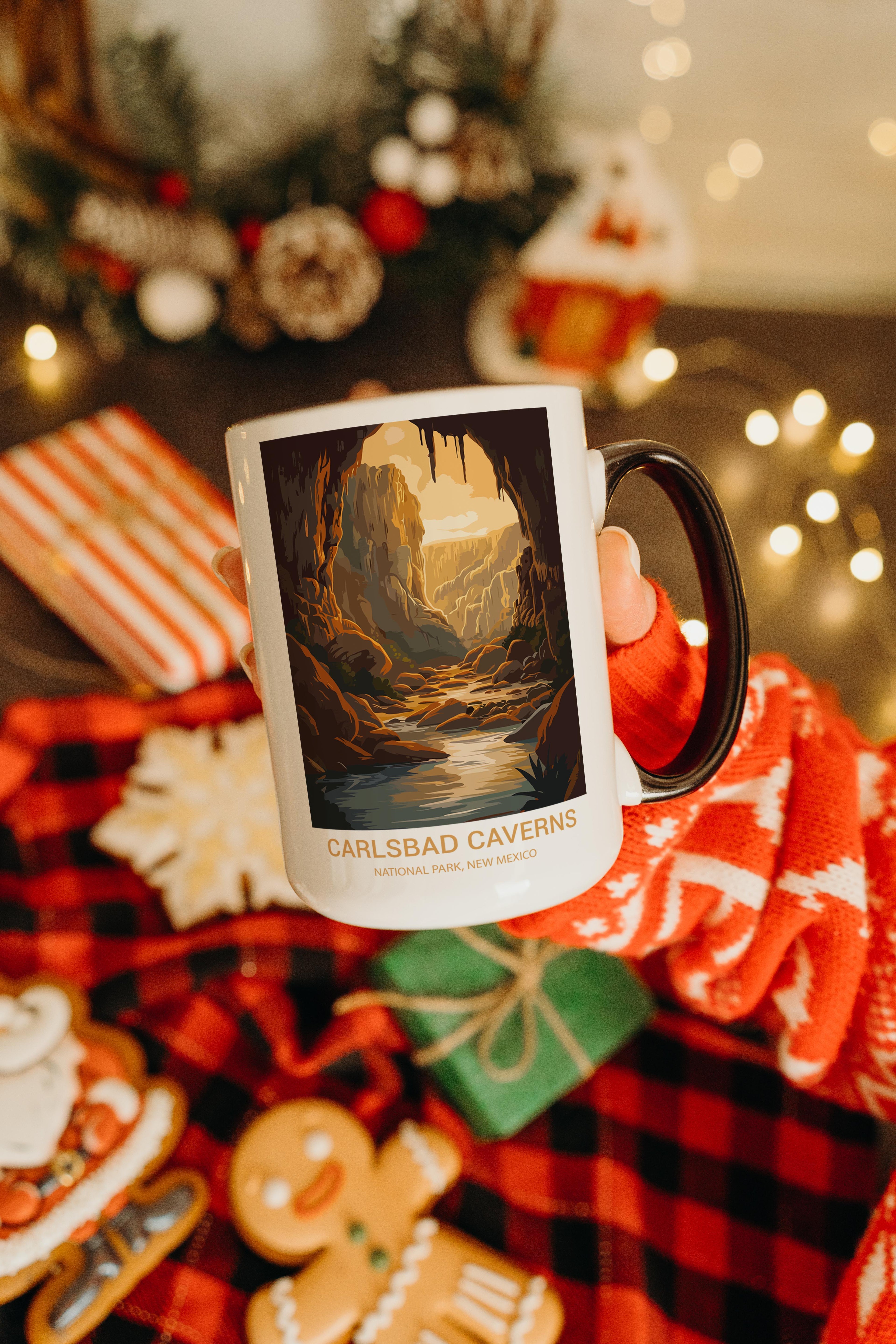 Carlsbad Caverns - New Mexico - US National Park Tourism Mug