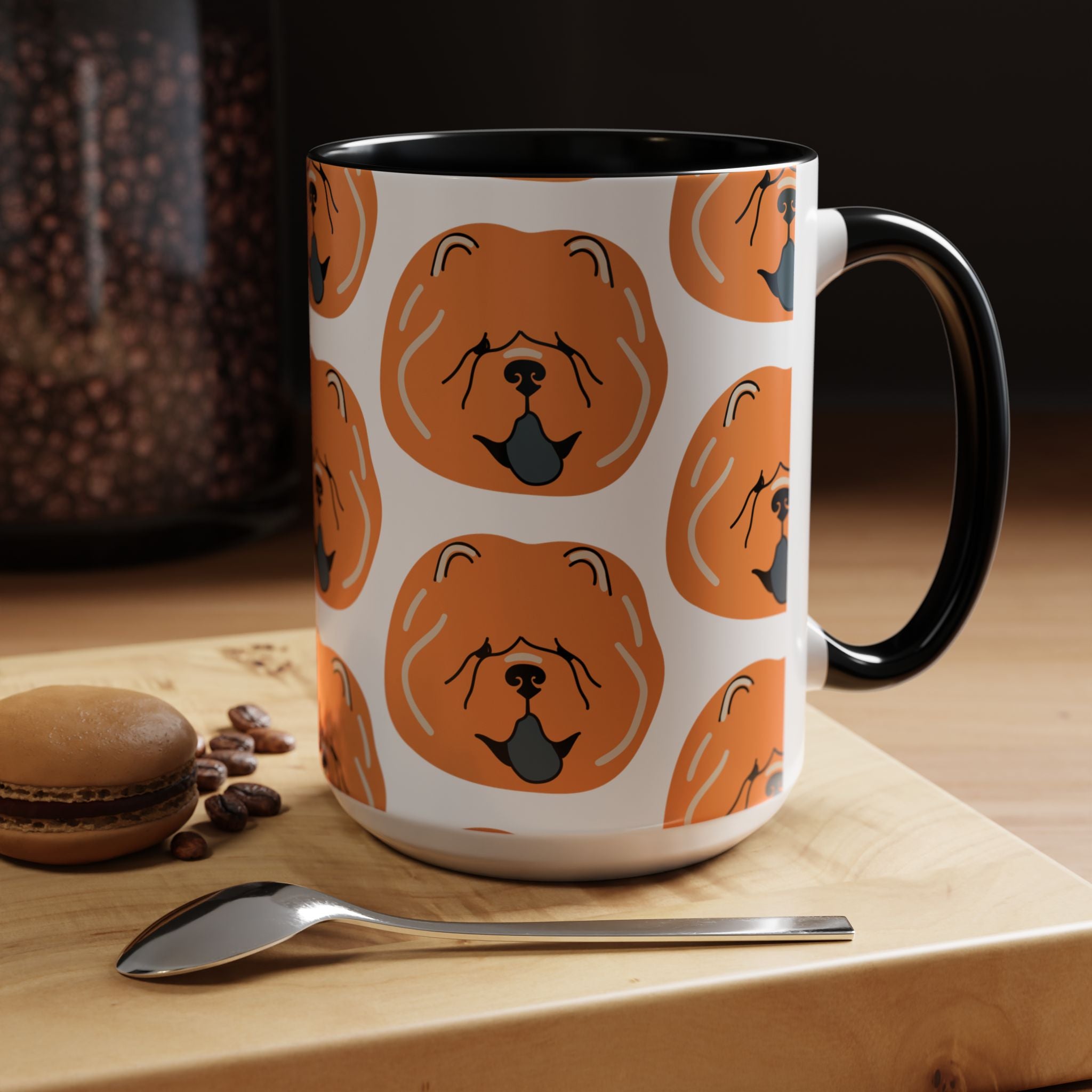 Chow Chow Dog Doodle Design 15oz Mug