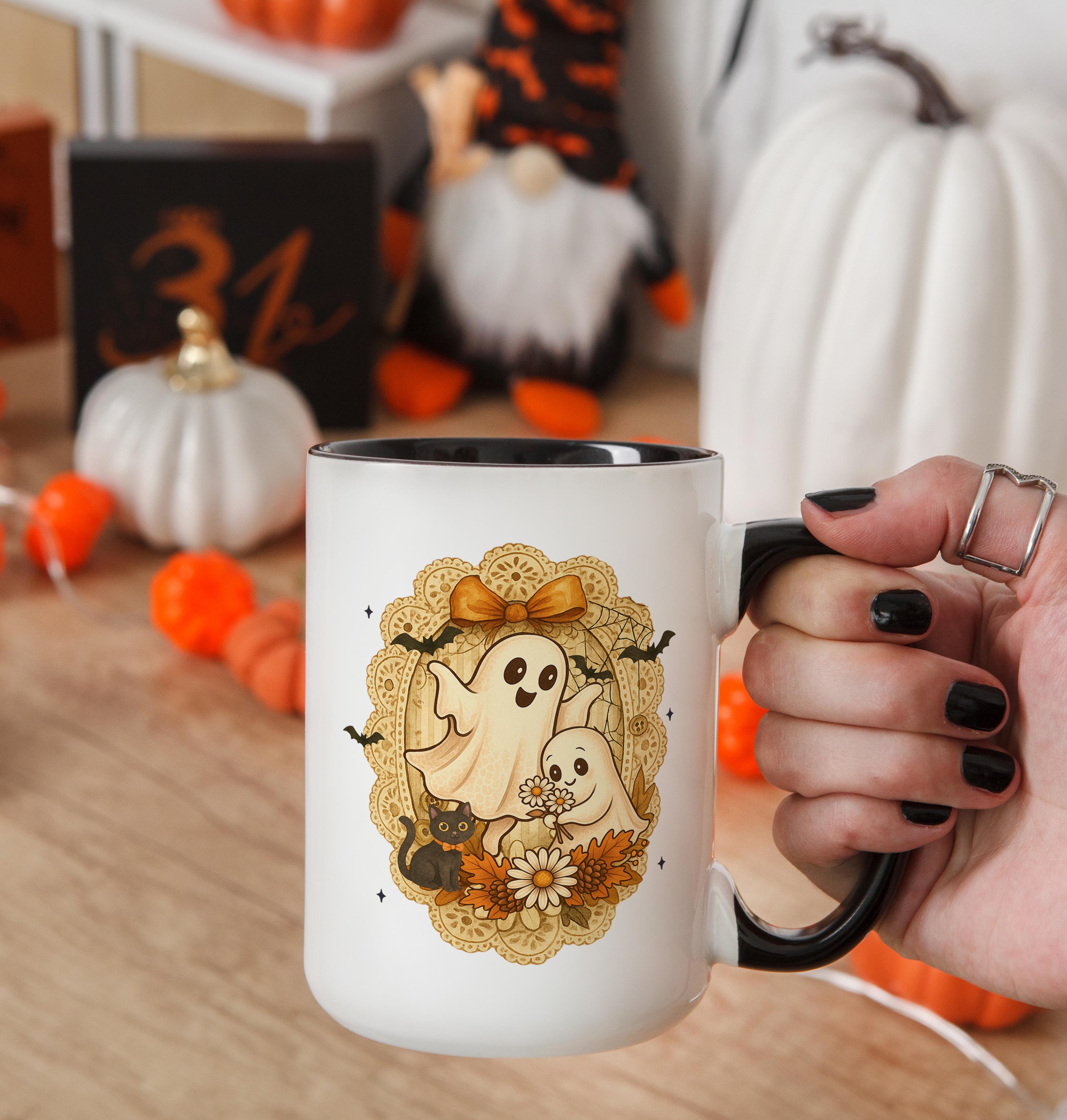 Cute Ghosts - Halloween Mug