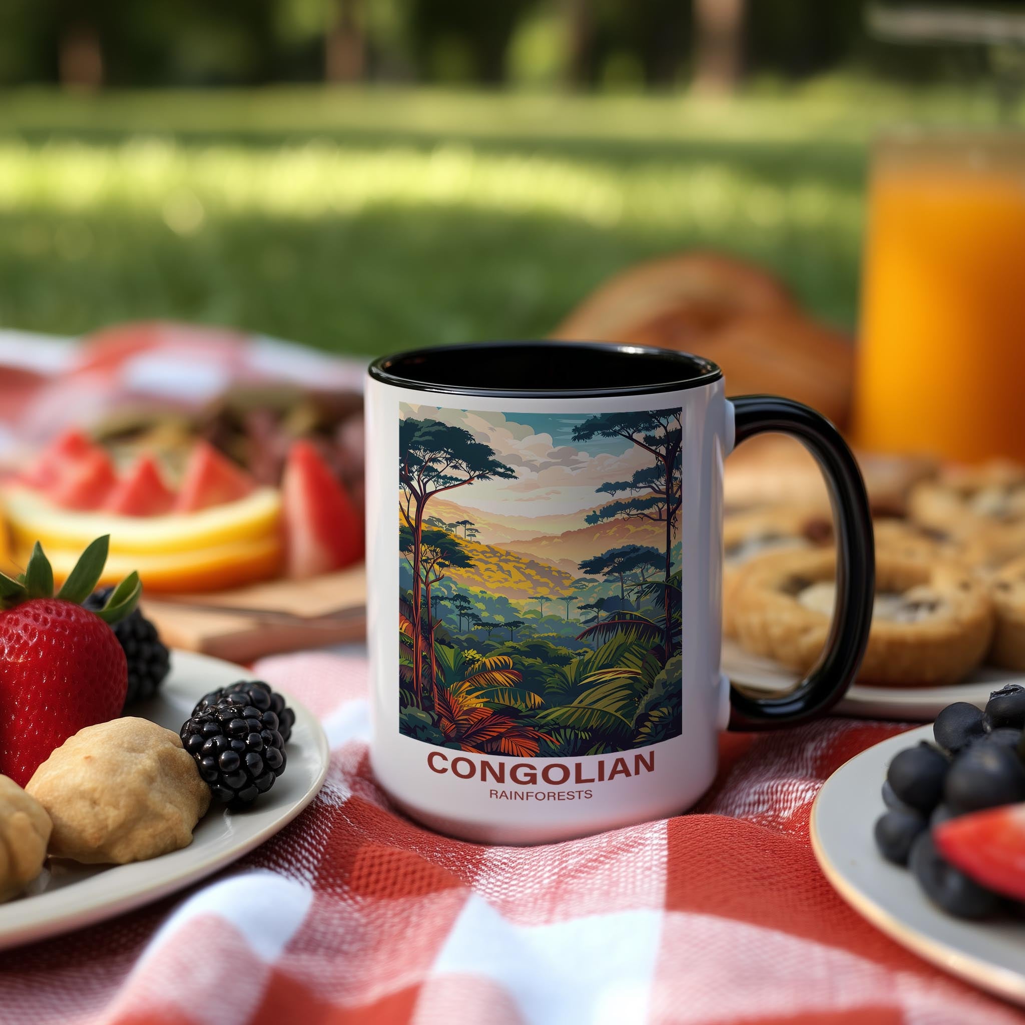 Congolian Rainforests - Forests of the World Mug