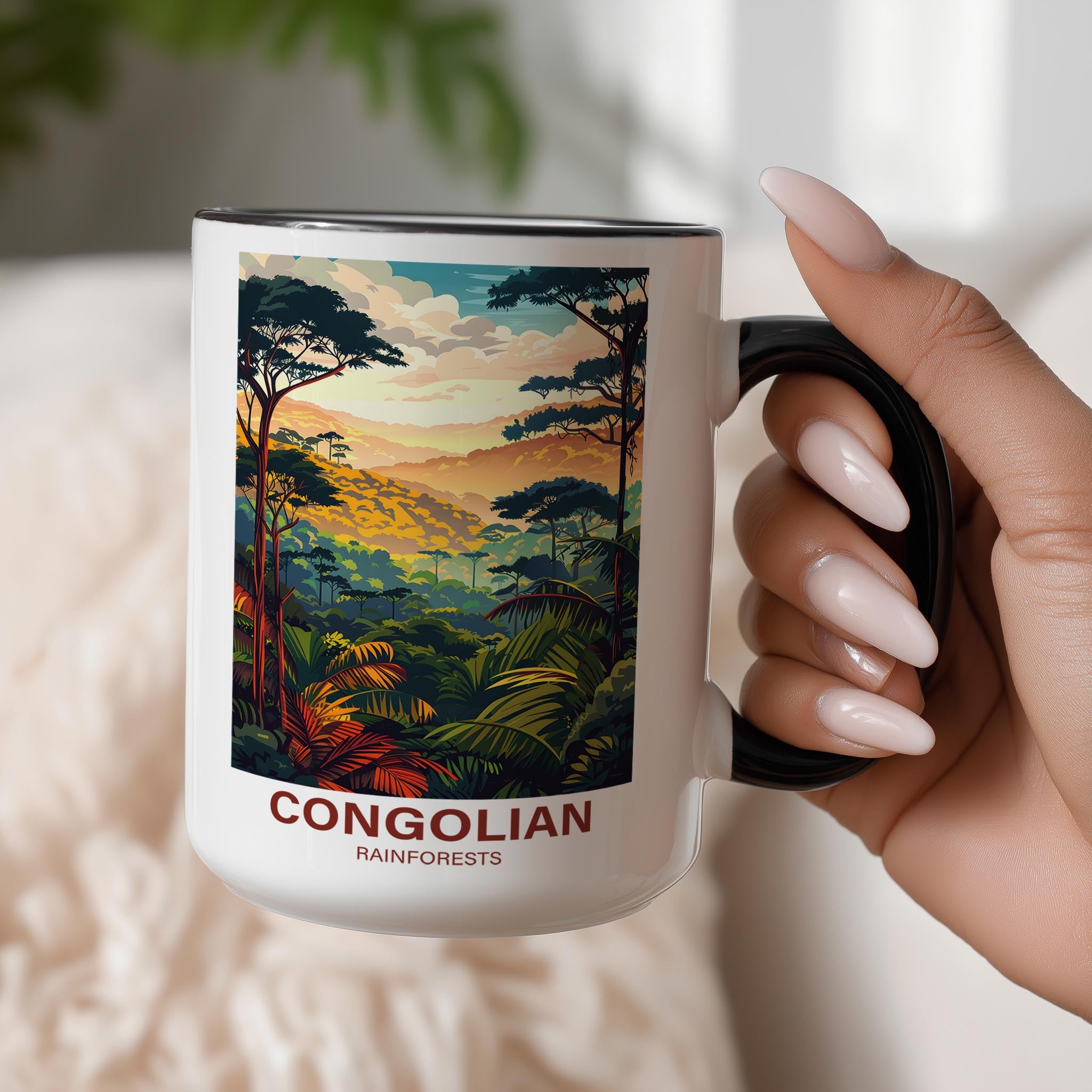 Congolian Rainforests - Forests of the World Mug