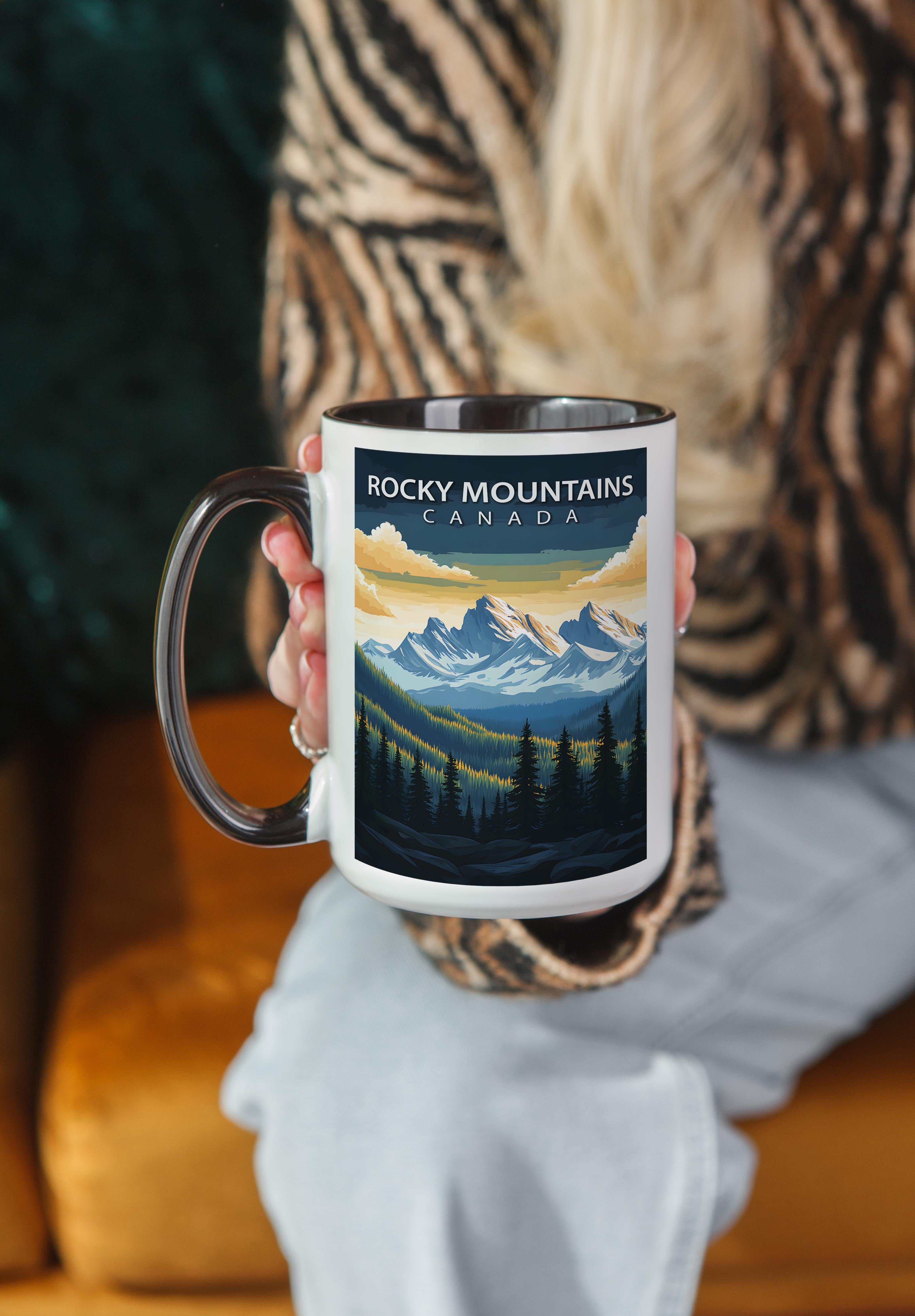 Rocky Mountains - Canada - Global Treasures Mug