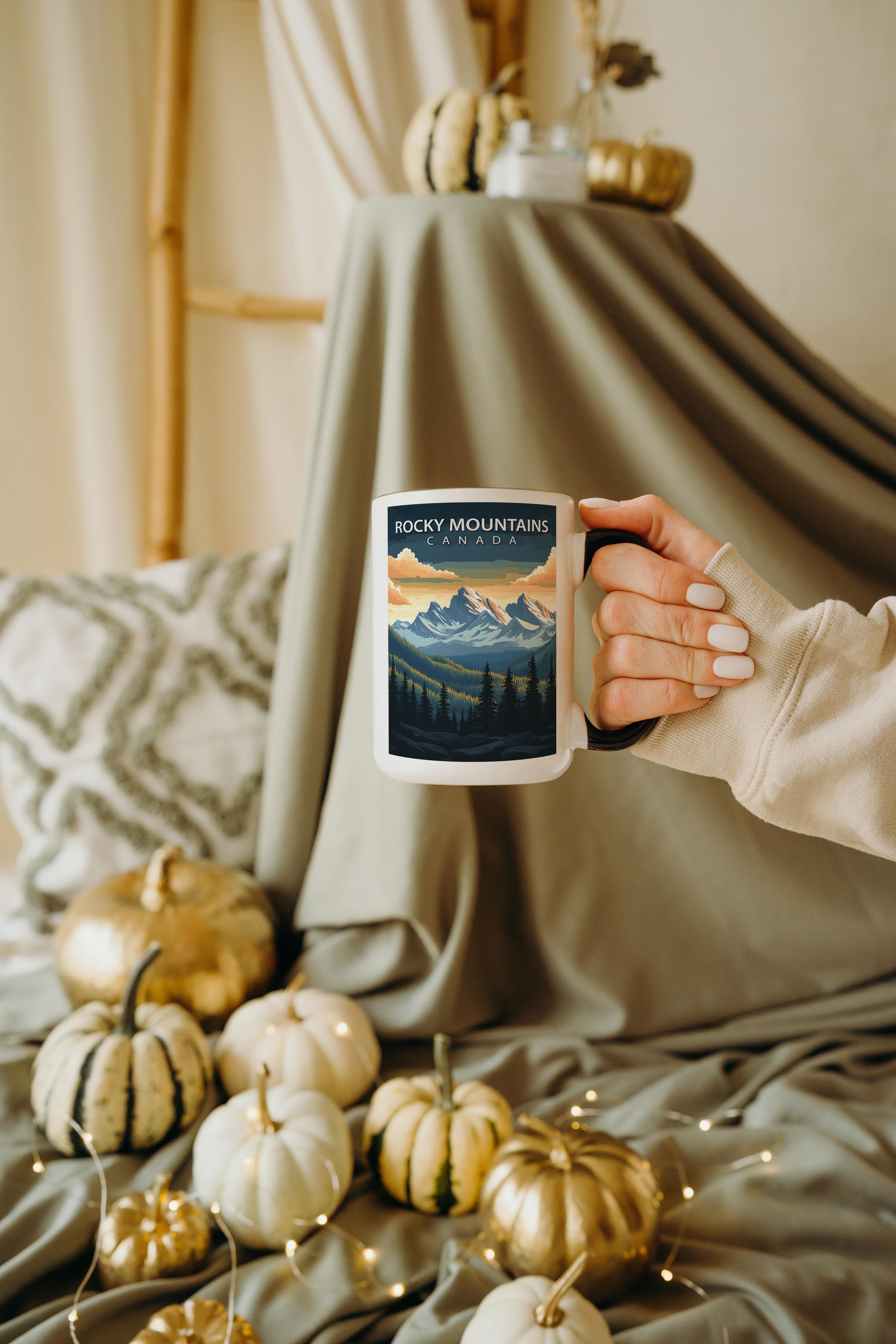 Rocky Mountains - Canada - Global Treasures Mug