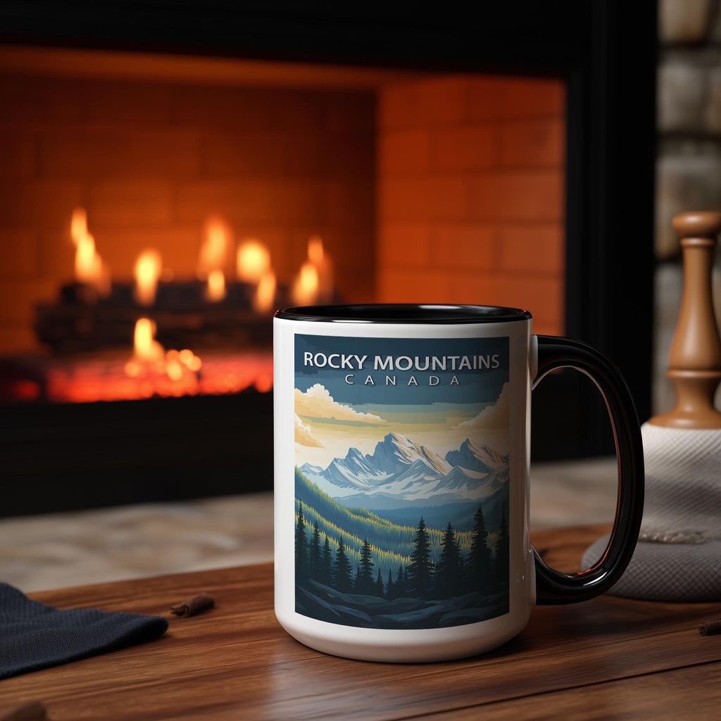 Rocky Mountains - Canada - Global Treasures Mug