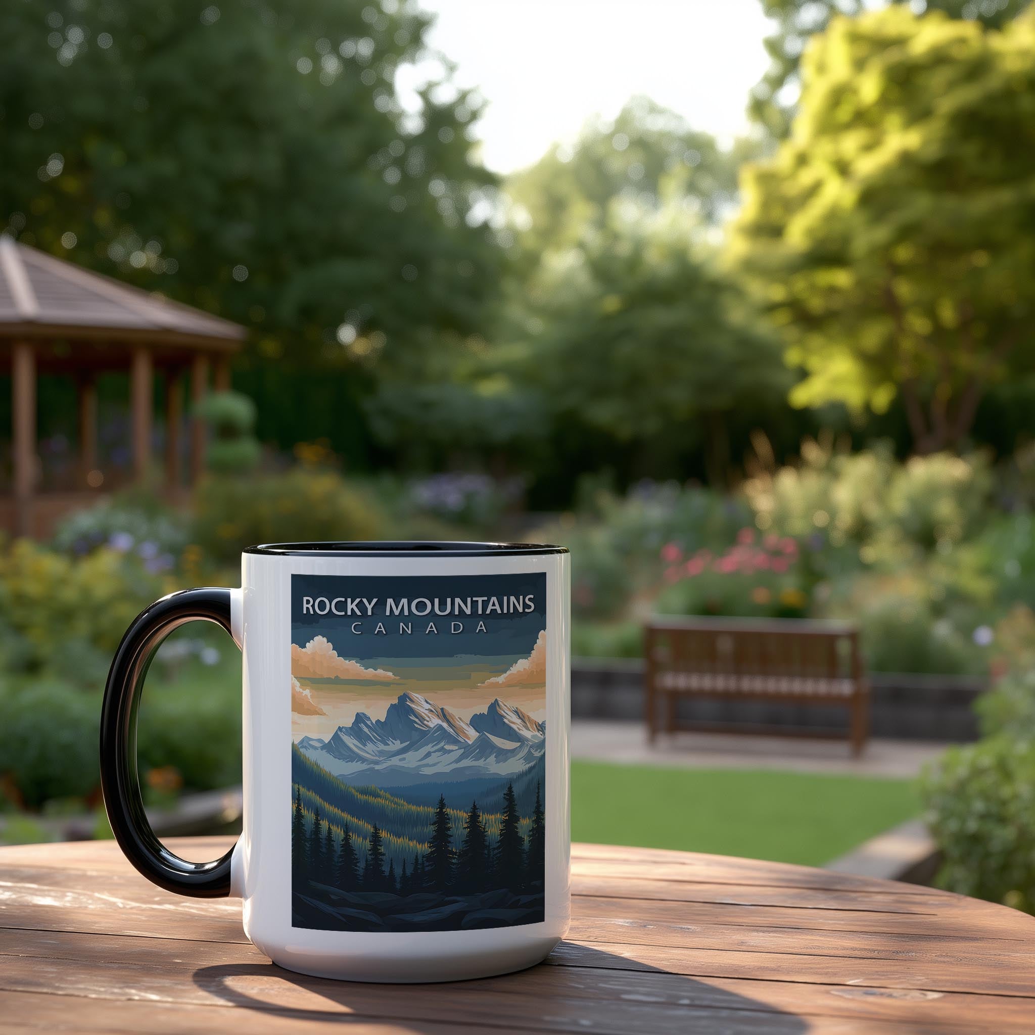 Rocky Mountains - Canada - Global Treasures Mug