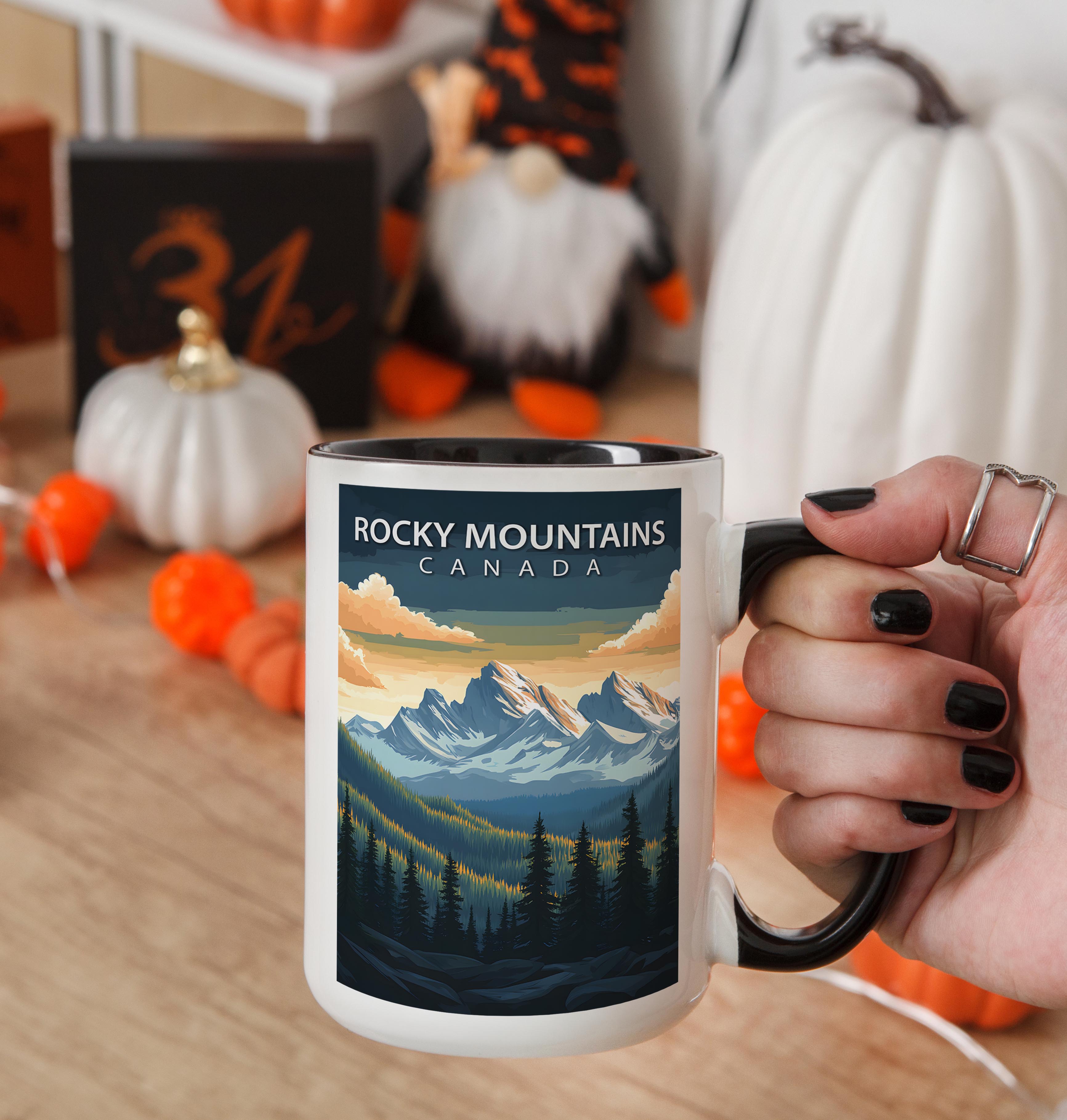 Rocky Mountains - Canada - Global Treasures Mug
