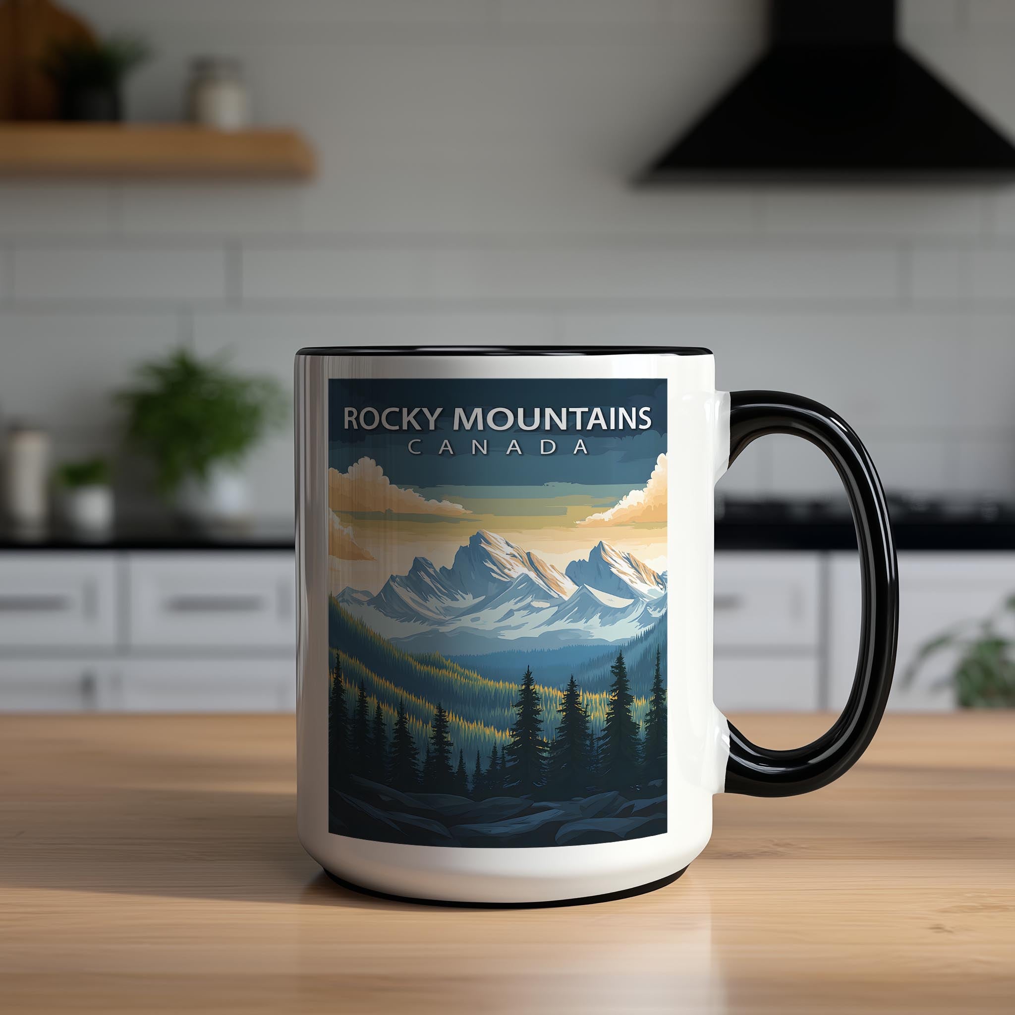 Rocky Mountains - Canada - Global Treasures Mug