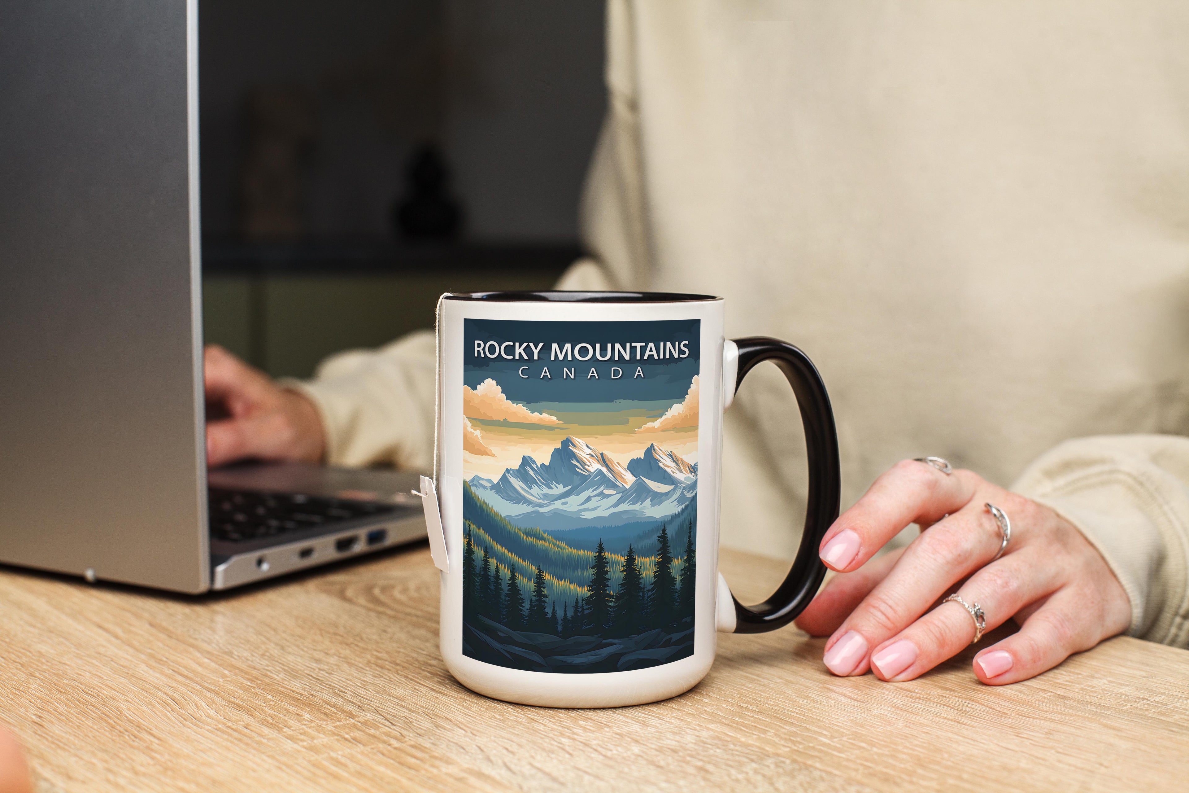 Rocky Mountains - Canada - Global Treasures Mug