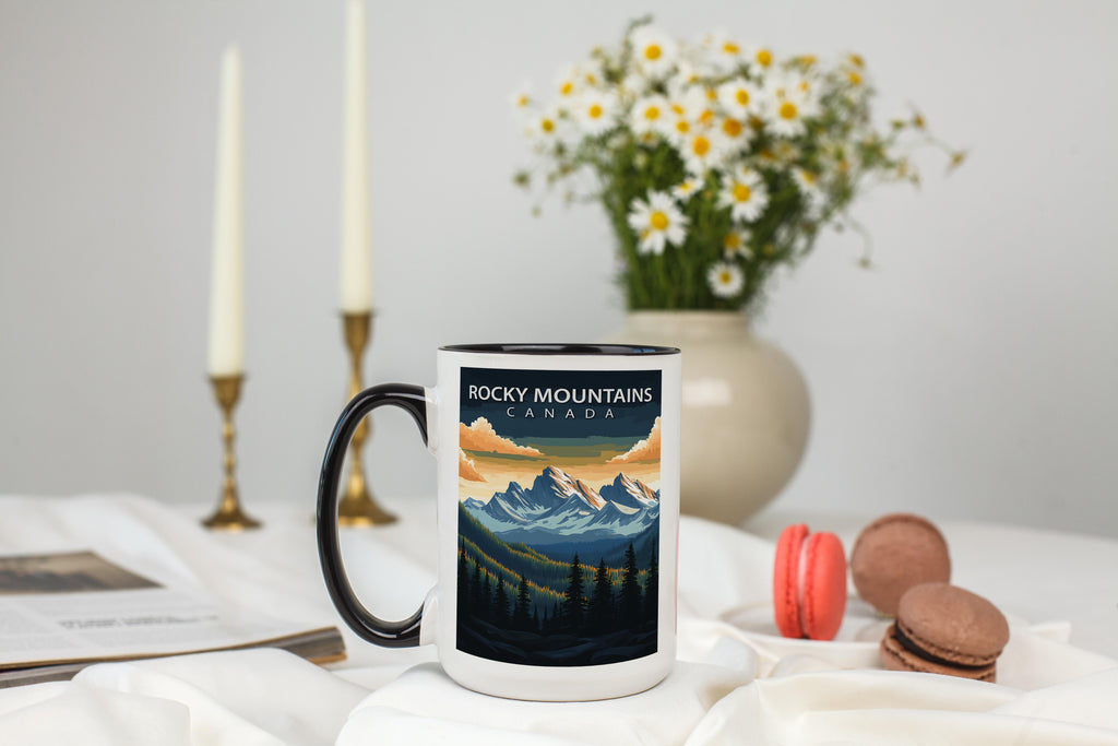 Rocky Mountains - Canada - Global Treasures Mug