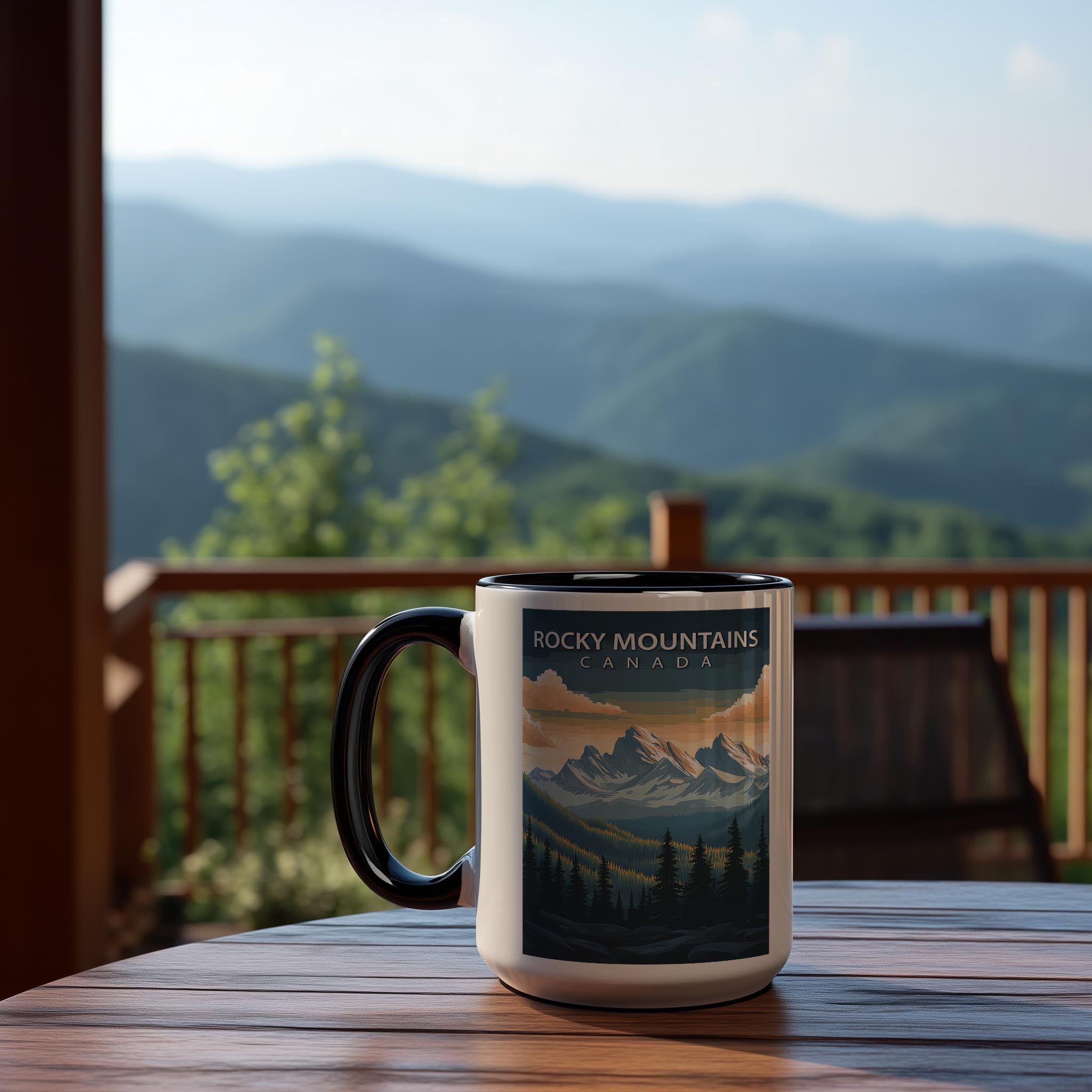 Rocky Mountains - Canada - Global Treasures Mug
