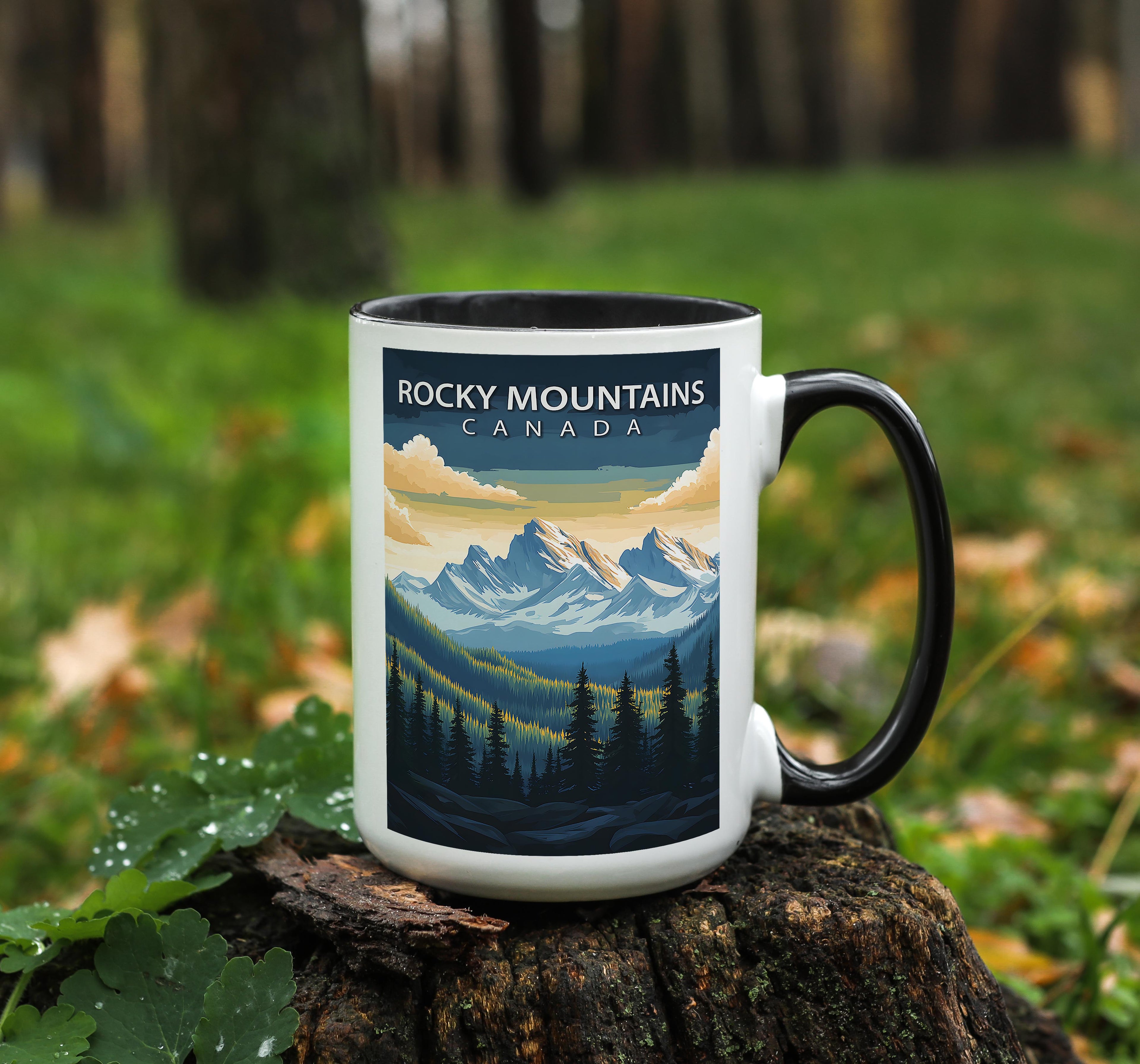 Rocky Mountains - Canada - Global Treasures Mug