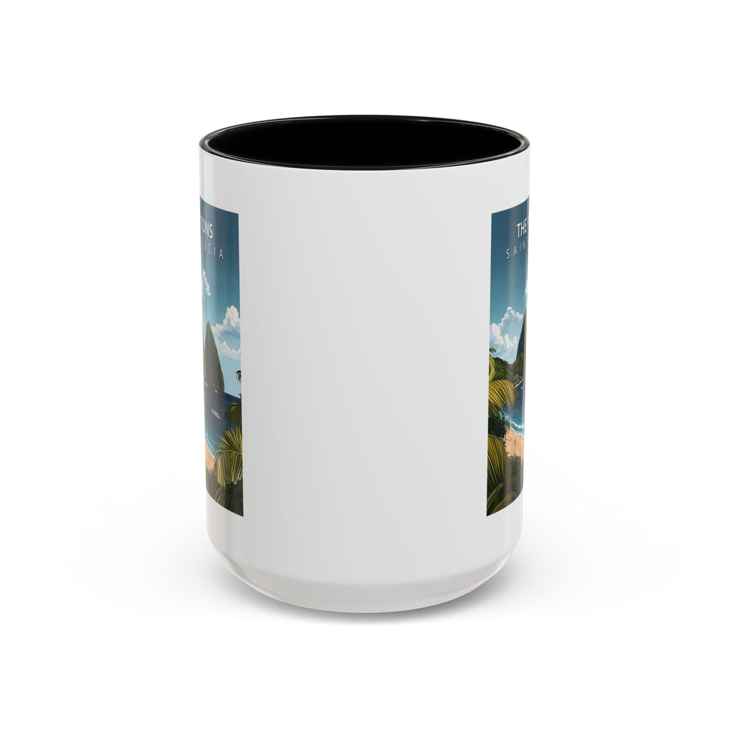 The Pitons - Saint Lucia - Global Treasures Mug