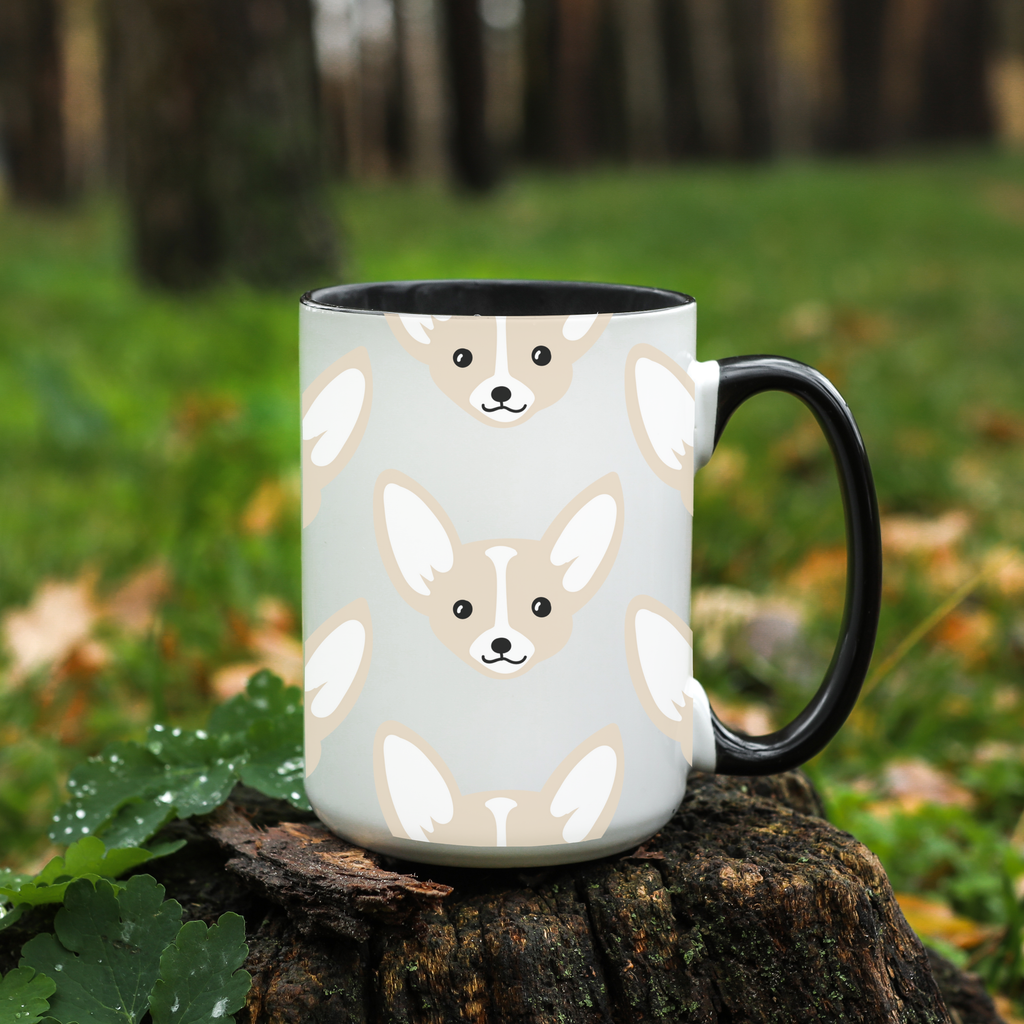 Chihuahua Dog Doodle Design 15oz Mug