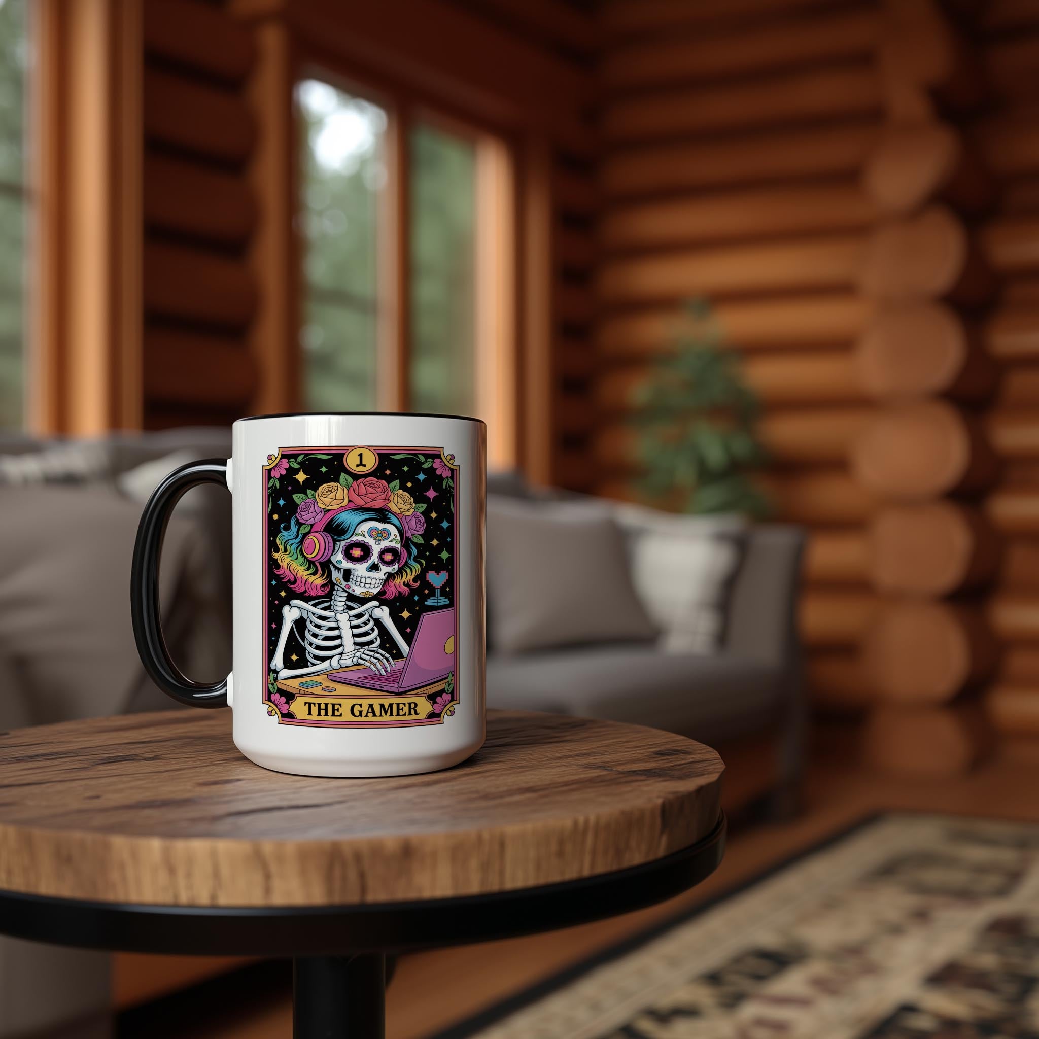 The Gamer Tarot Card - Halloween Mug
