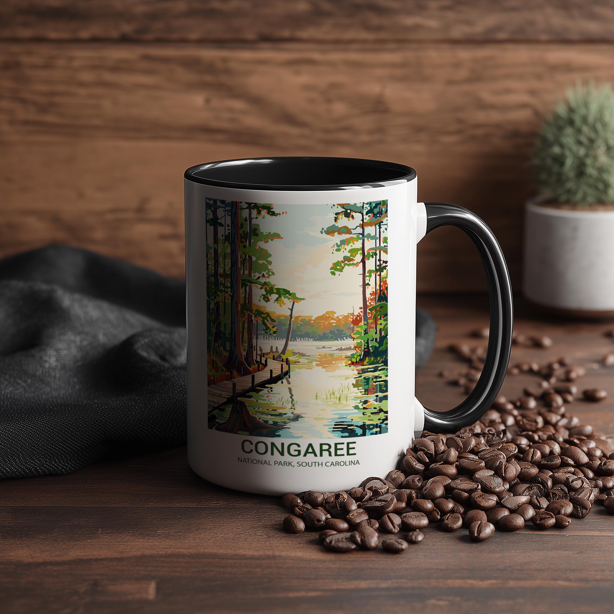Congaree - South Carolina - US National Park Tourism Mug