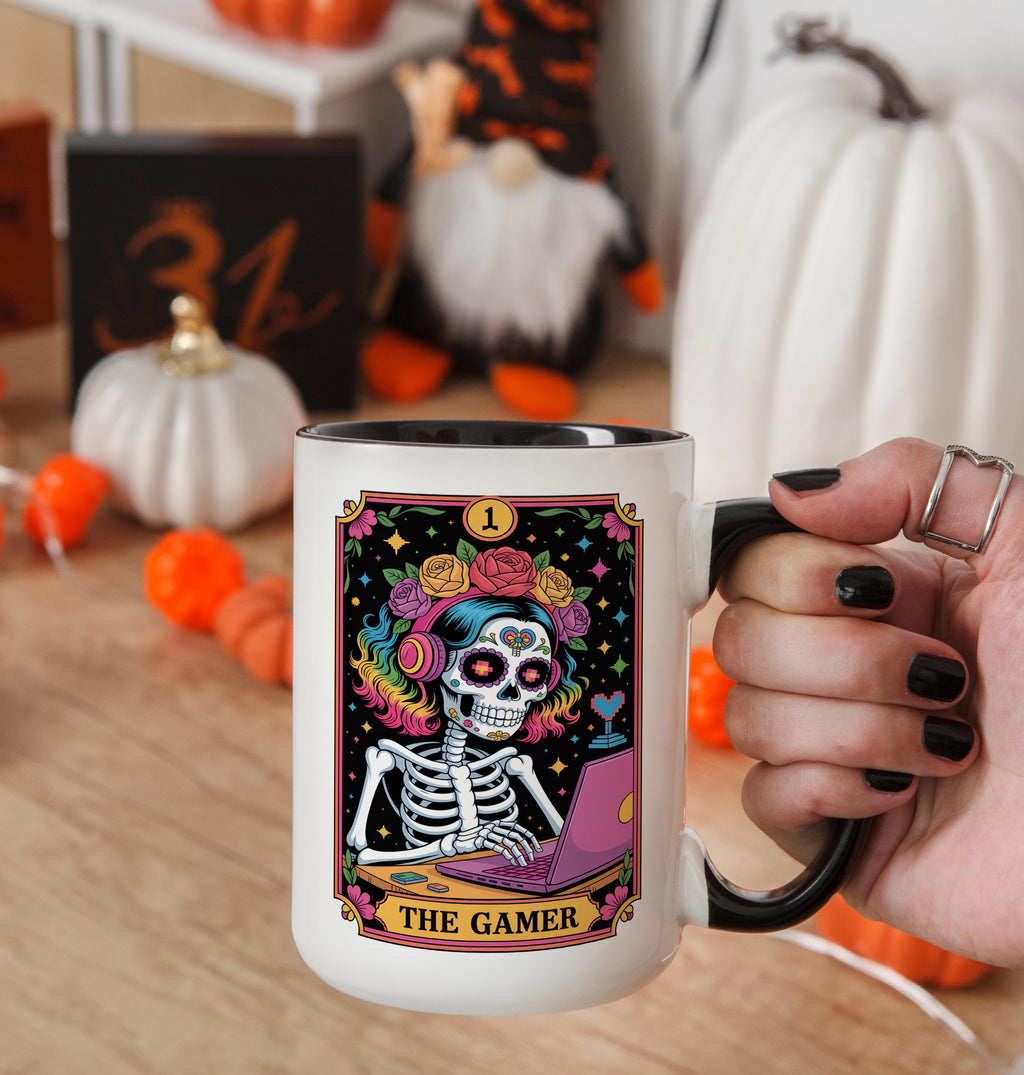 The Gamer Tarot Card - Halloween Mug
