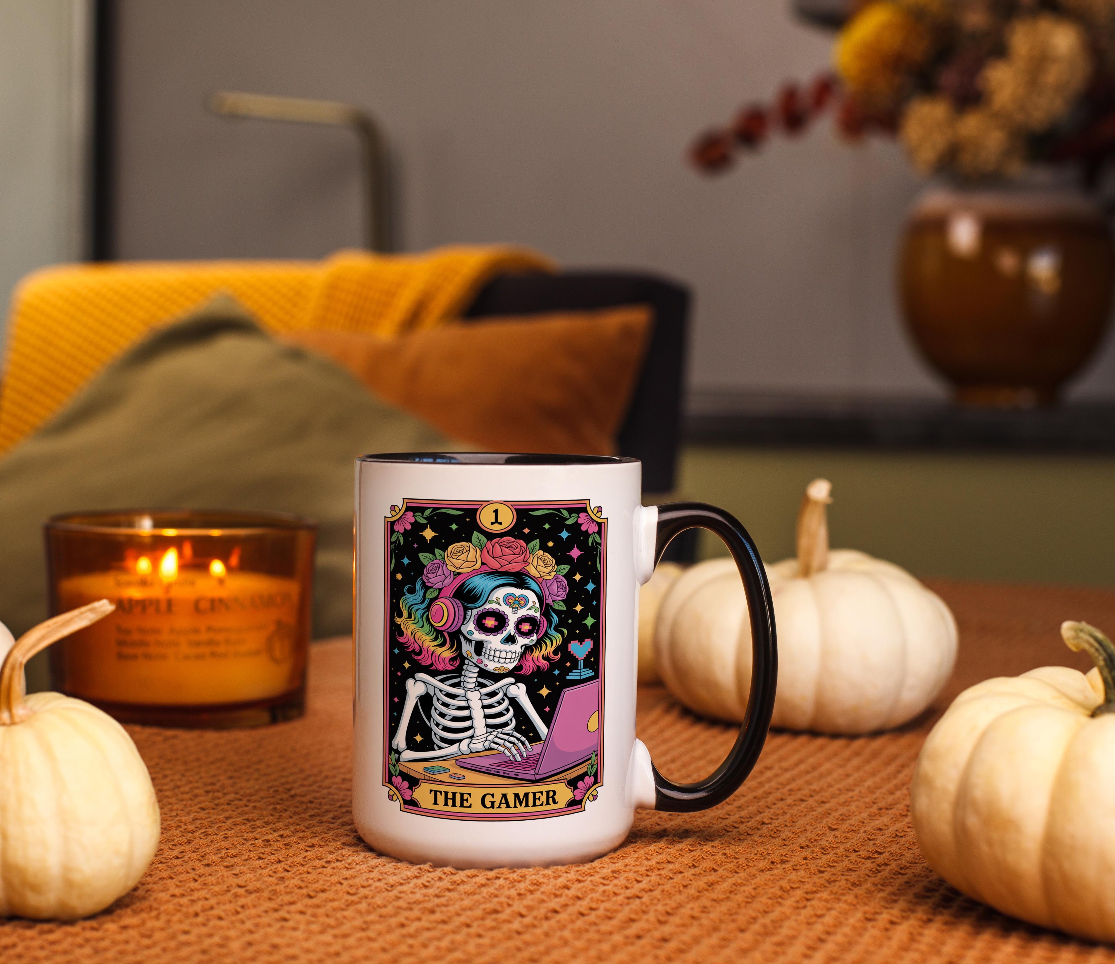 The Gamer Tarot Card - Halloween Mug