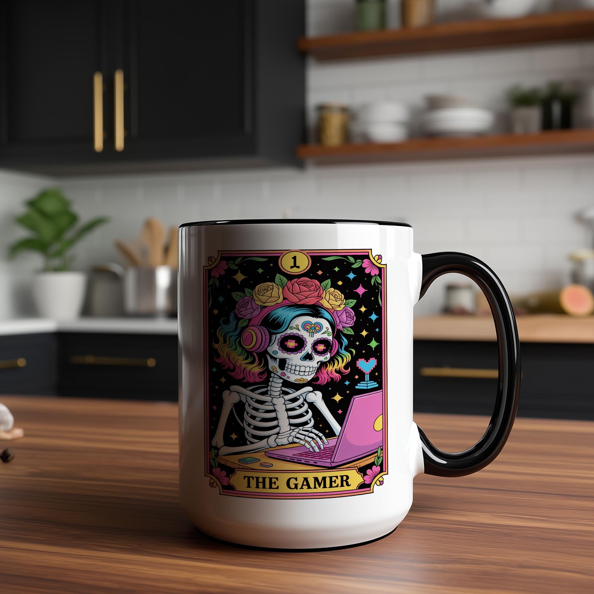 The Gamer Tarot Card - Halloween Mug