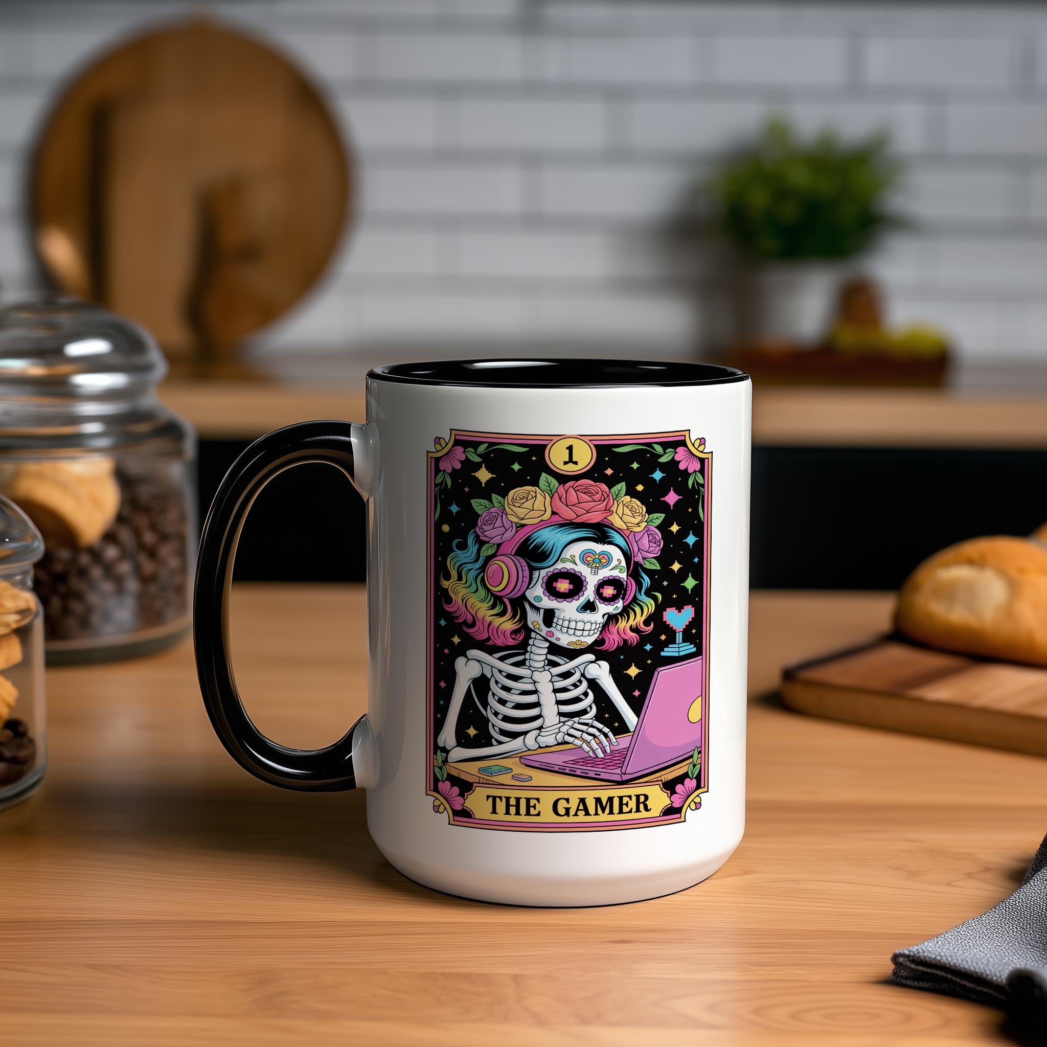 The Gamer Tarot Card - Halloween Mug