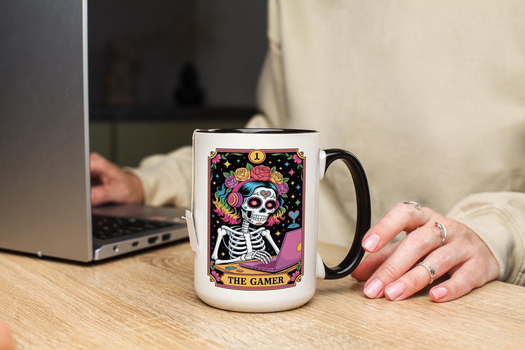 The Gamer Tarot Card - Halloween Mug