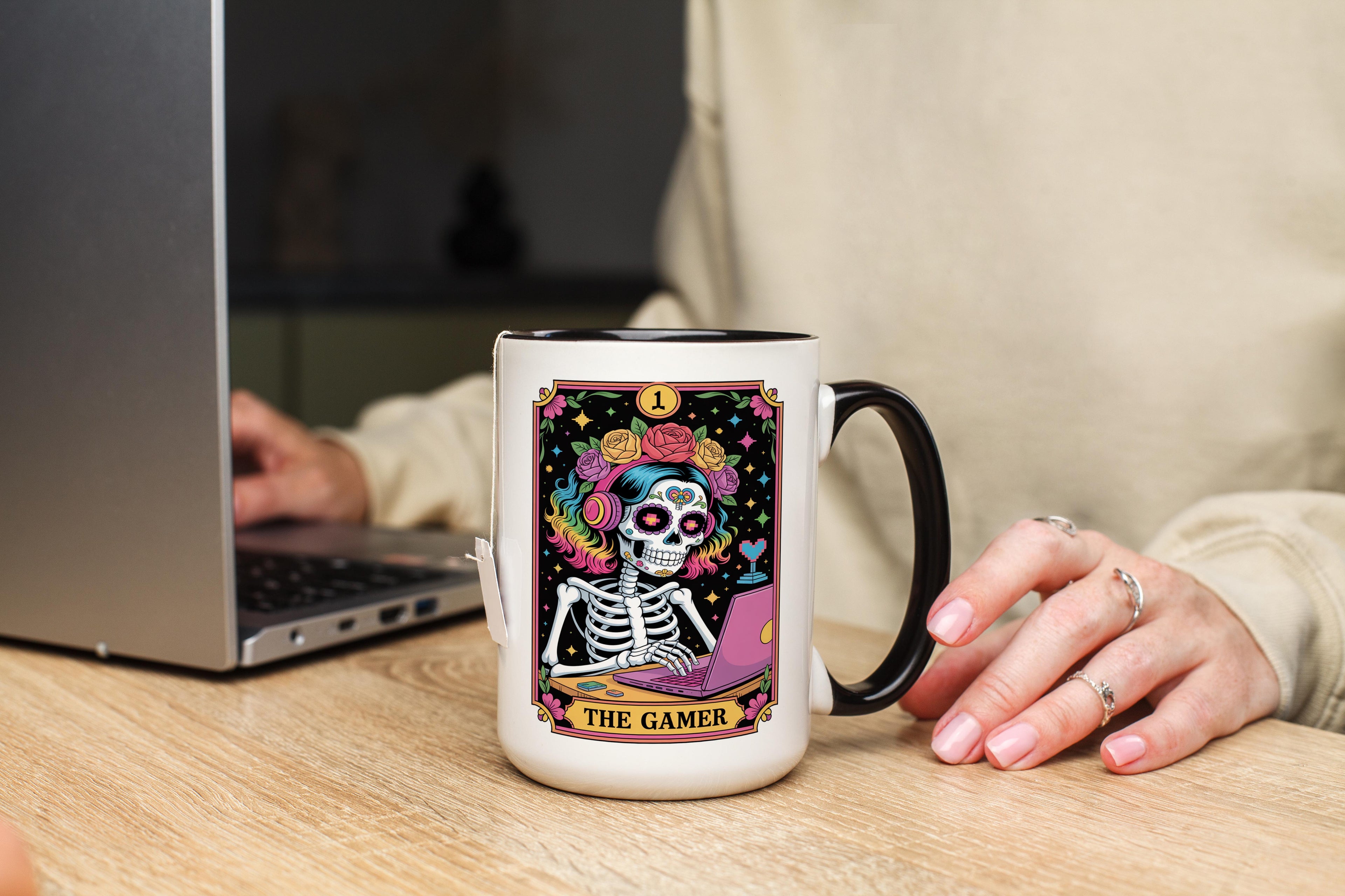 The Gamer Tarot Card - Halloween Mug