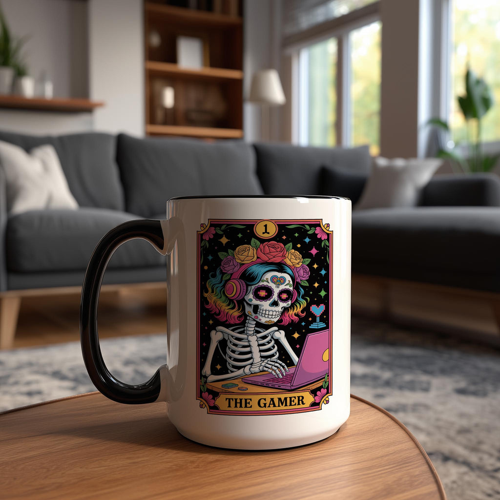 The Gamer Tarot Card - Halloween Mug
