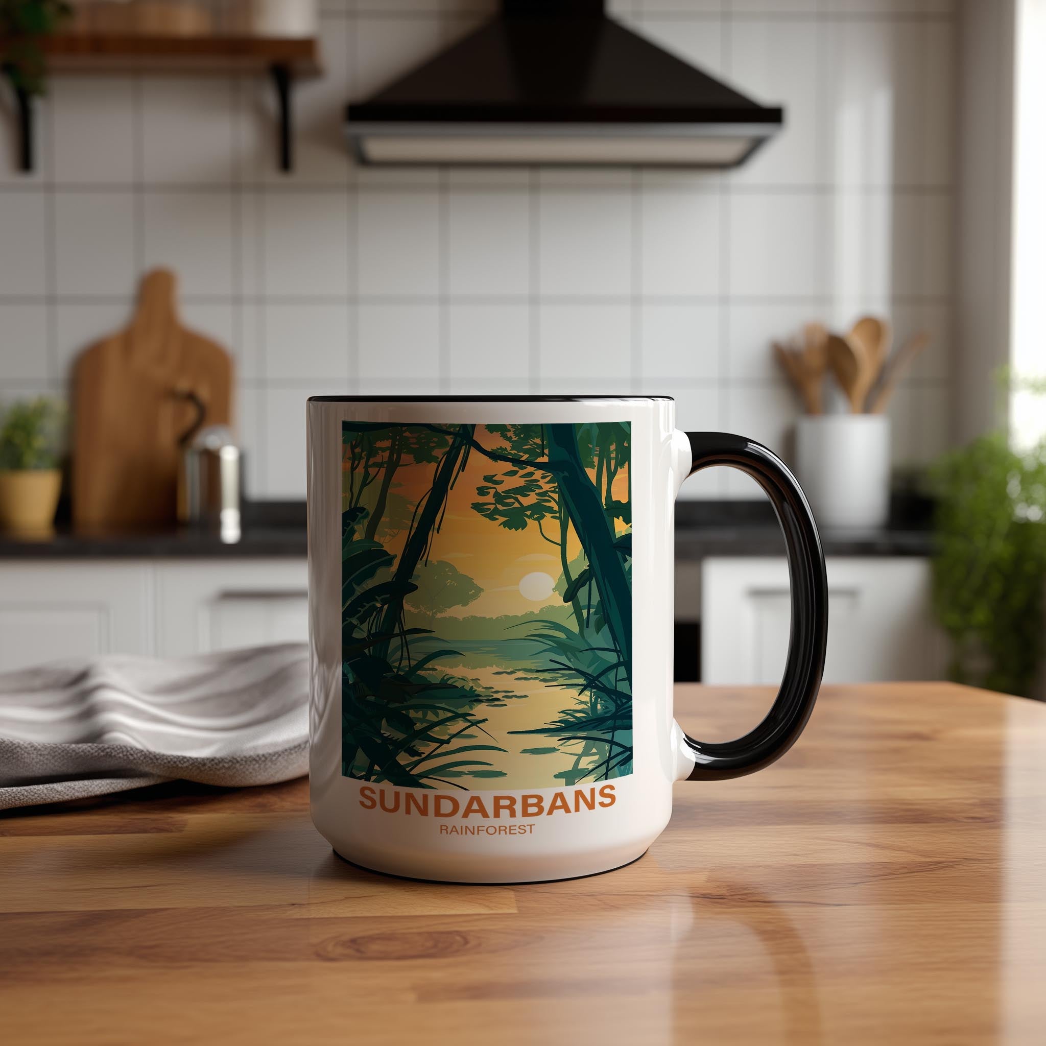 Sundarbarns Rainforest - Forests of the World Mug