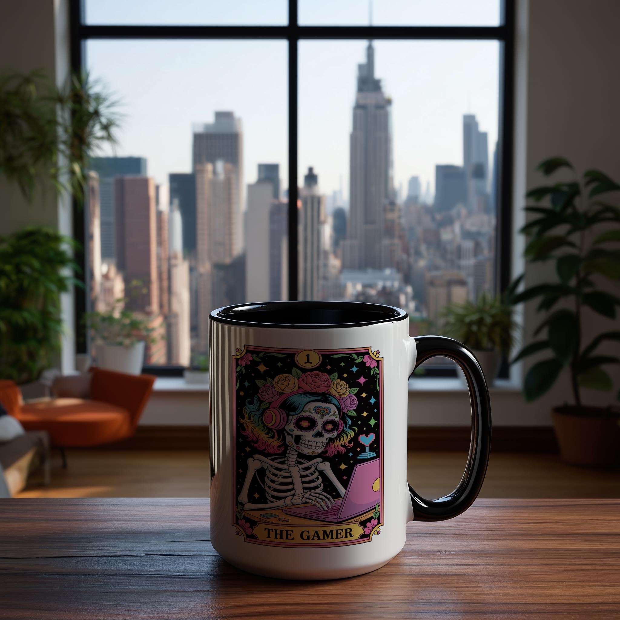 The Gamer Tarot Card - Halloween Mug