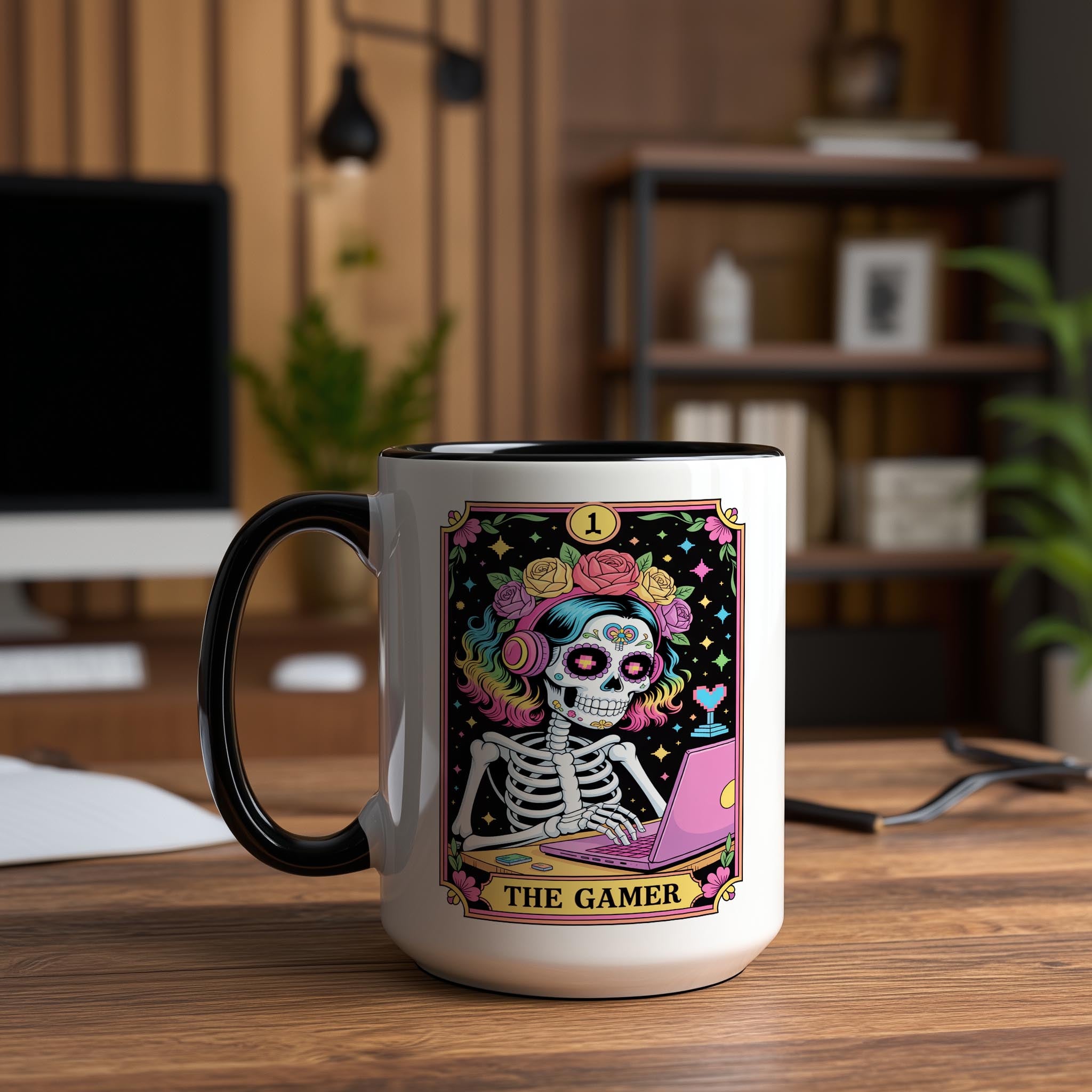 The Gamer Tarot Card - Halloween Mug