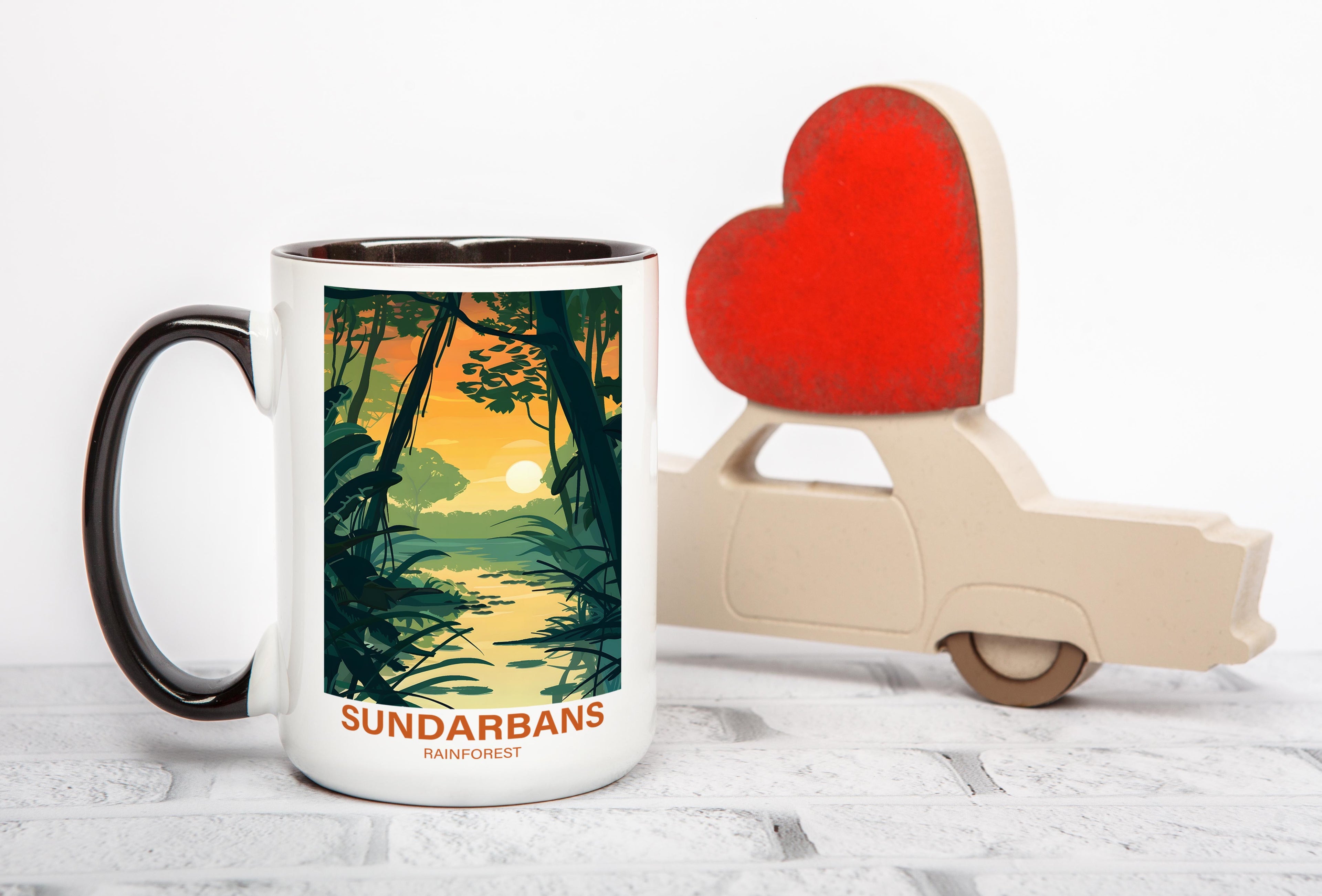 Sundarbarns Rainforest - Forests of the World Mug