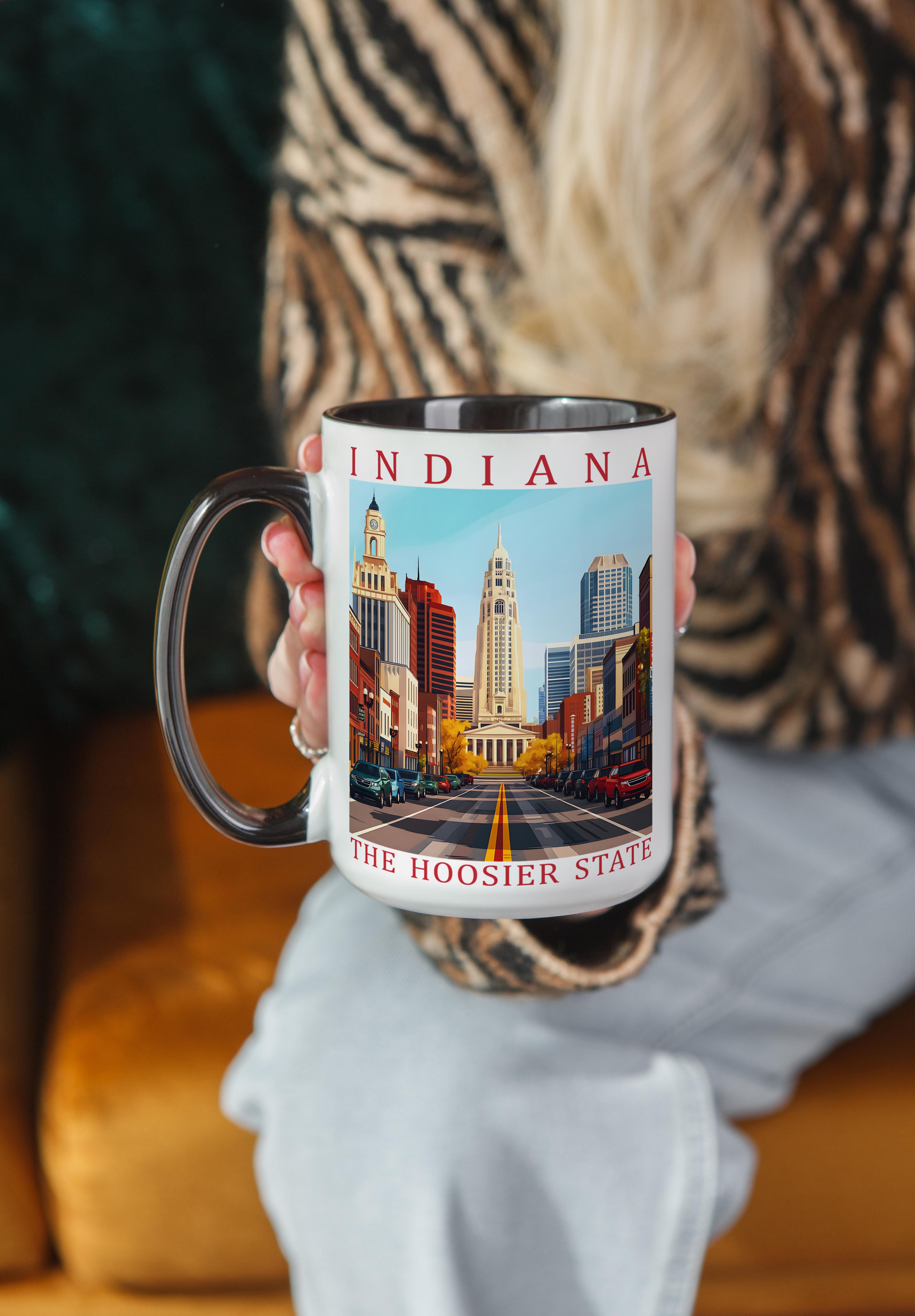 Indiana - US State Pride Mug