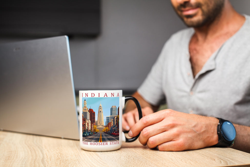 Indiana - US State Pride Mug