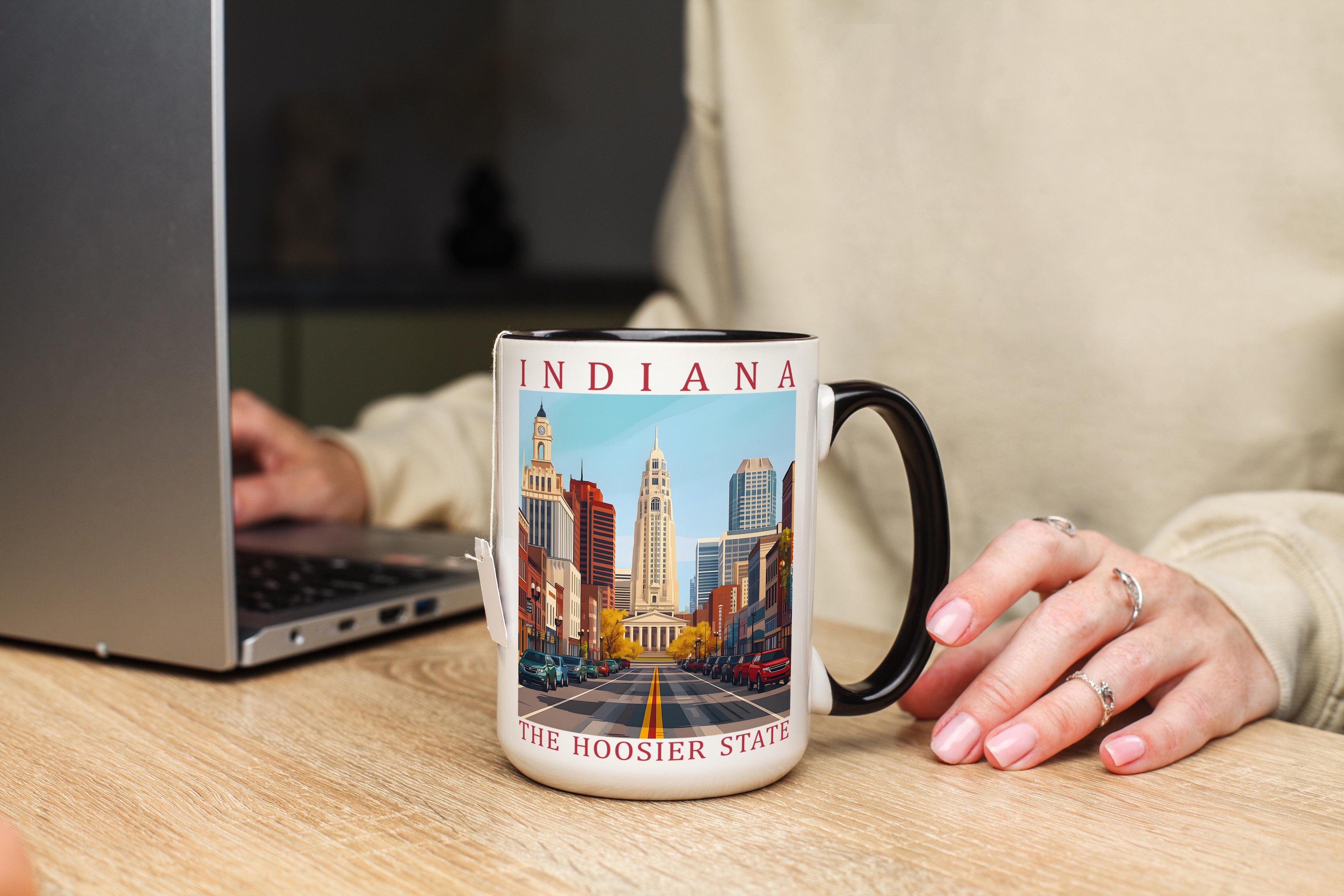 Indiana - US State Pride Mug